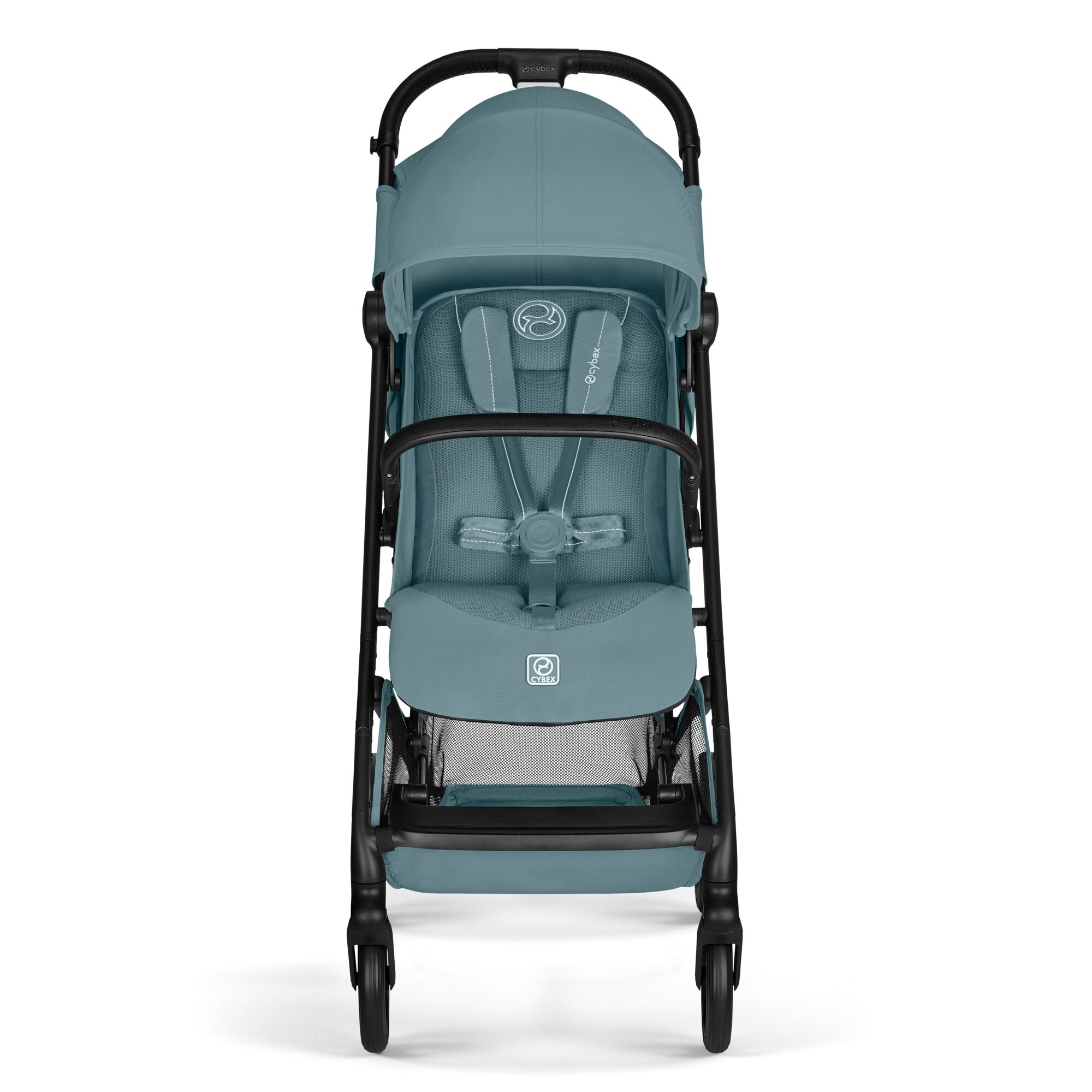 Buggys, cybex, Blau – Besonderheit: ergonomische Liegeposition mit integrierter Beinstütze