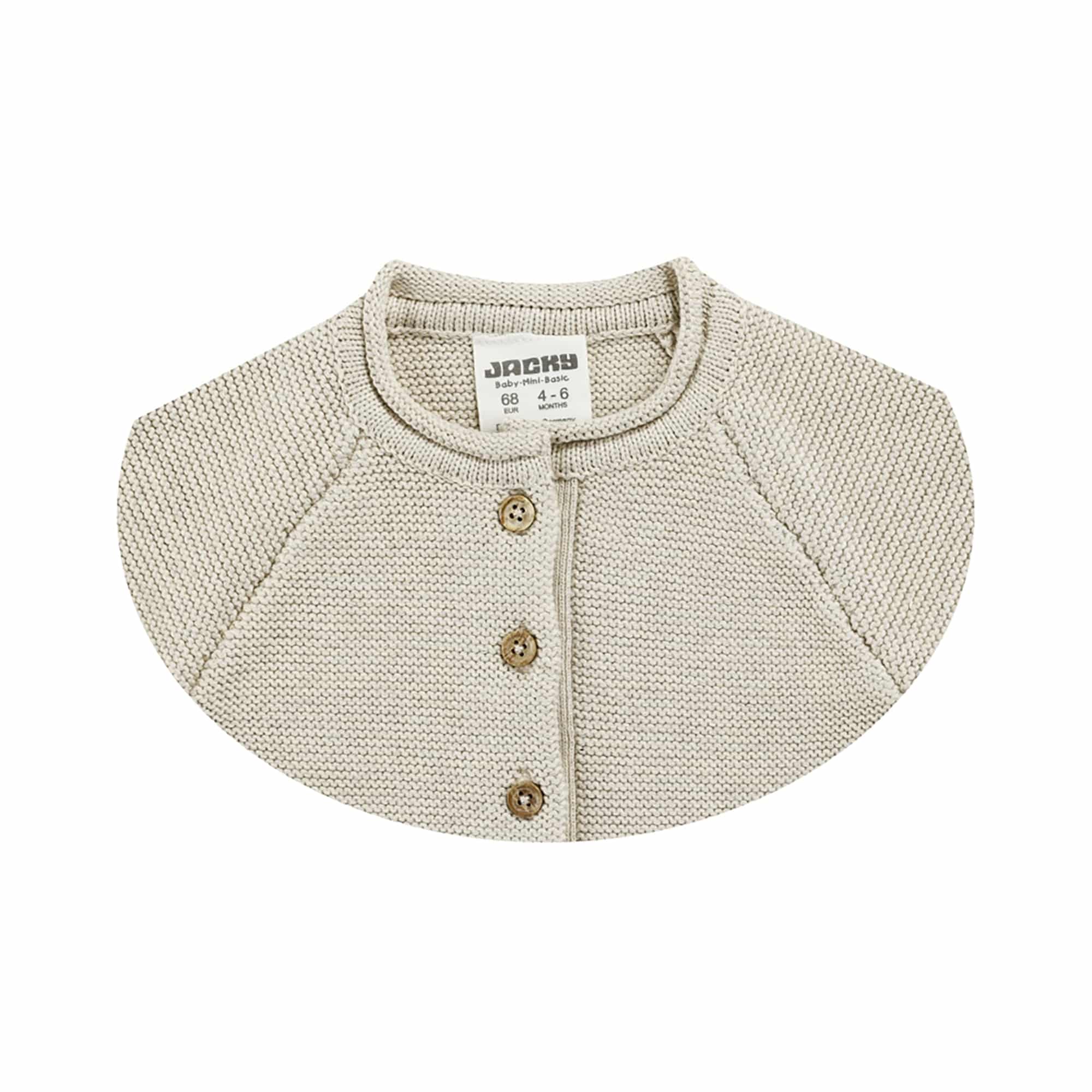 Sweat-, Fleece- & Strickjacken, JACKY, Beige – Produktansicht