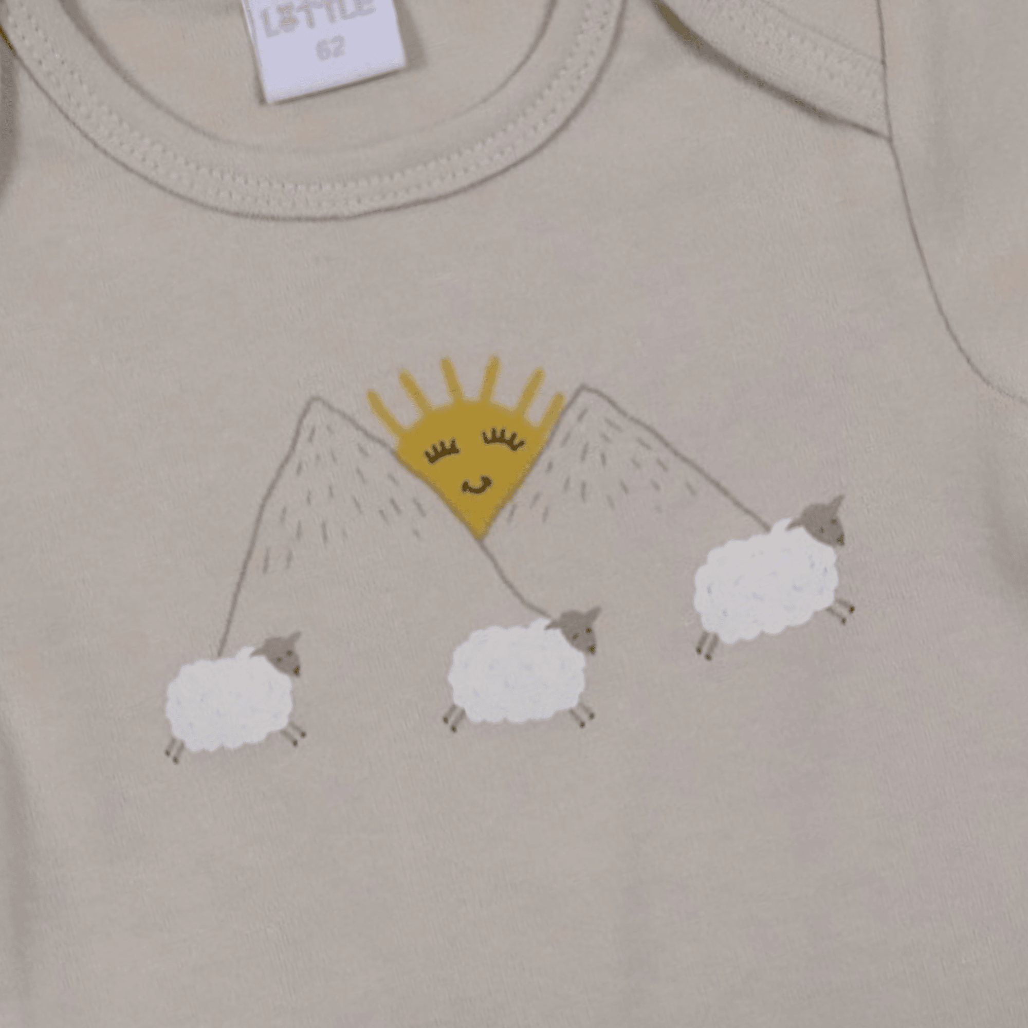 Kurzarmbodys, LITTLE – Produktansicht