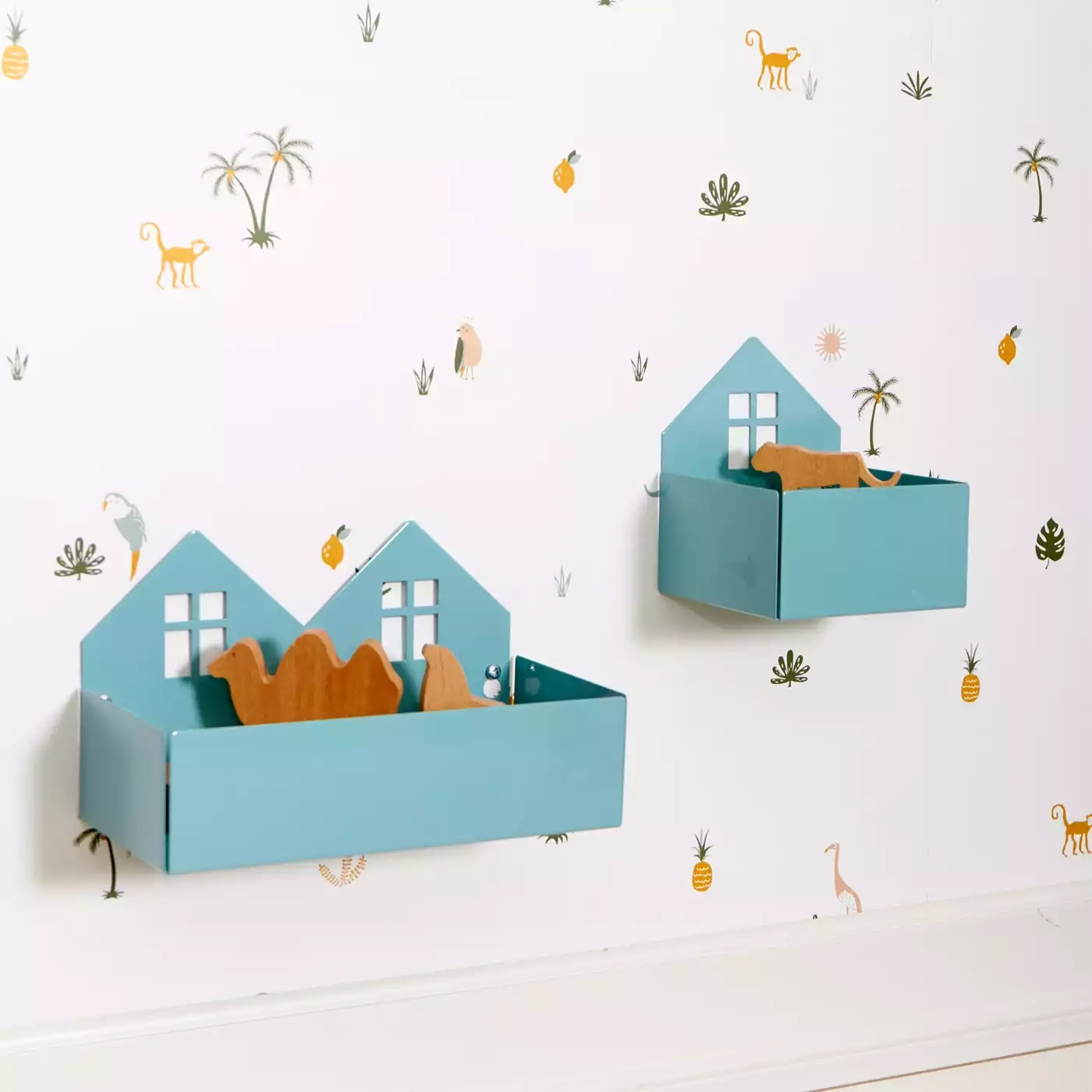 Wanddeko, Roommate, Blau – Besonderheit: vielseitig verwendbar