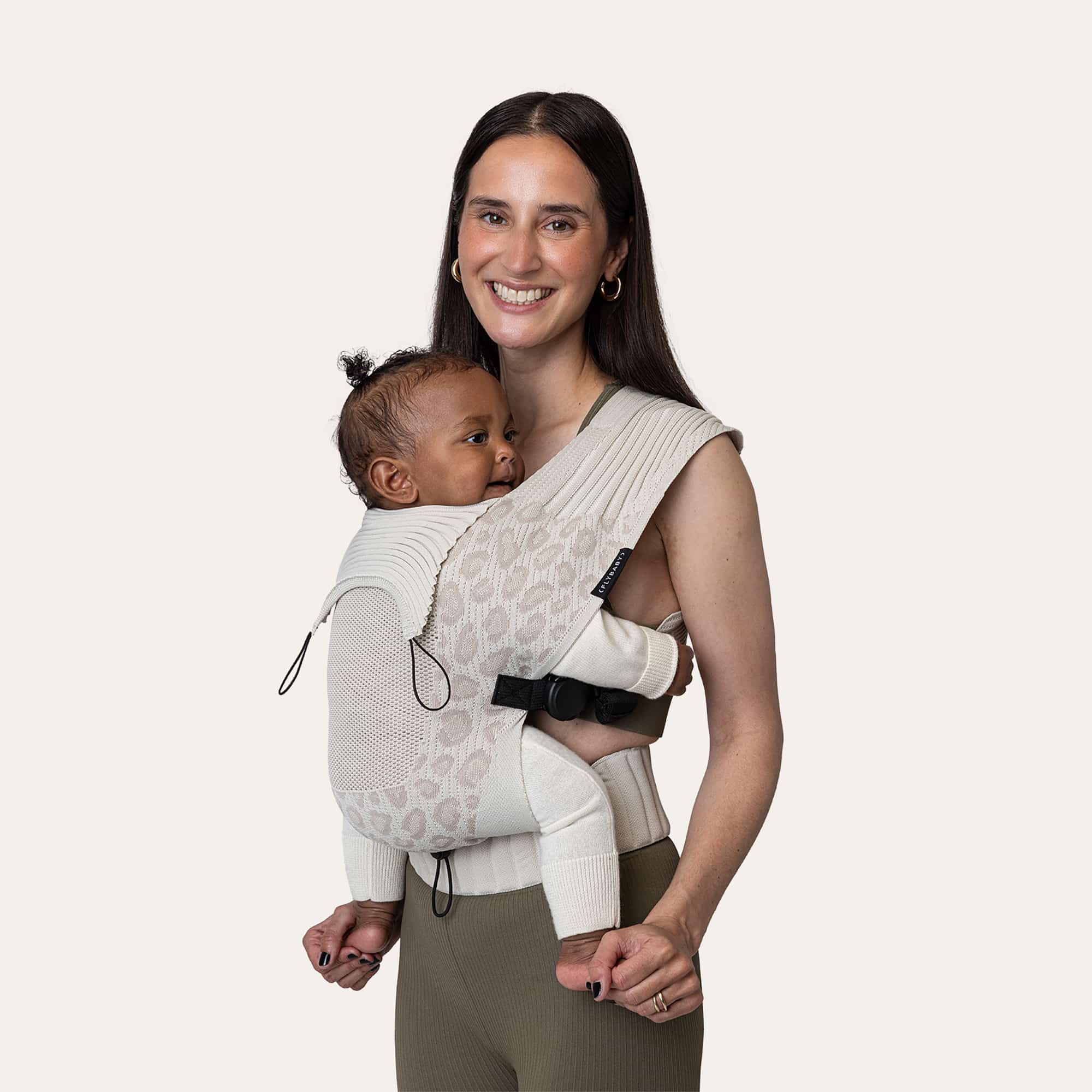Babytragen, FLYBABY, Beige – Produktansicht