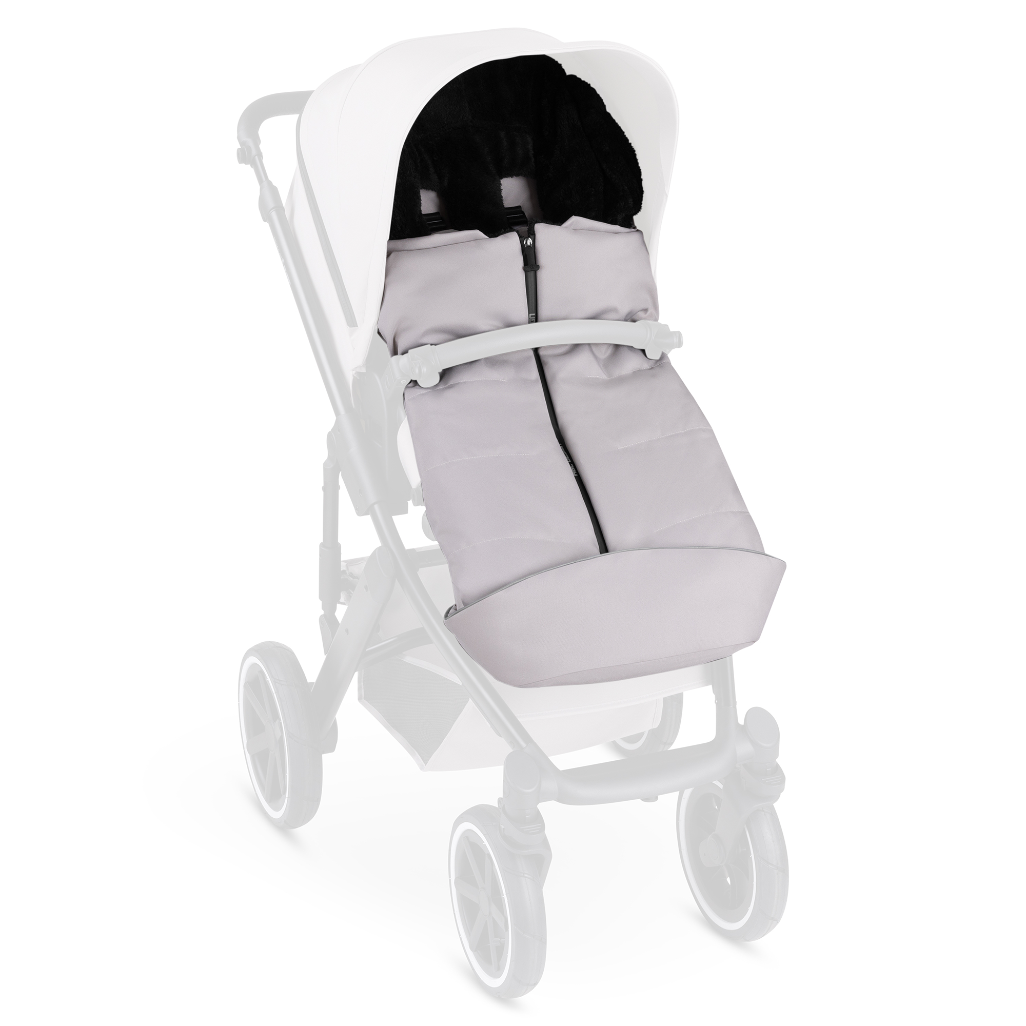 Fußsäcke & Decken, ABC DESIGN, Grau – Produktansicht