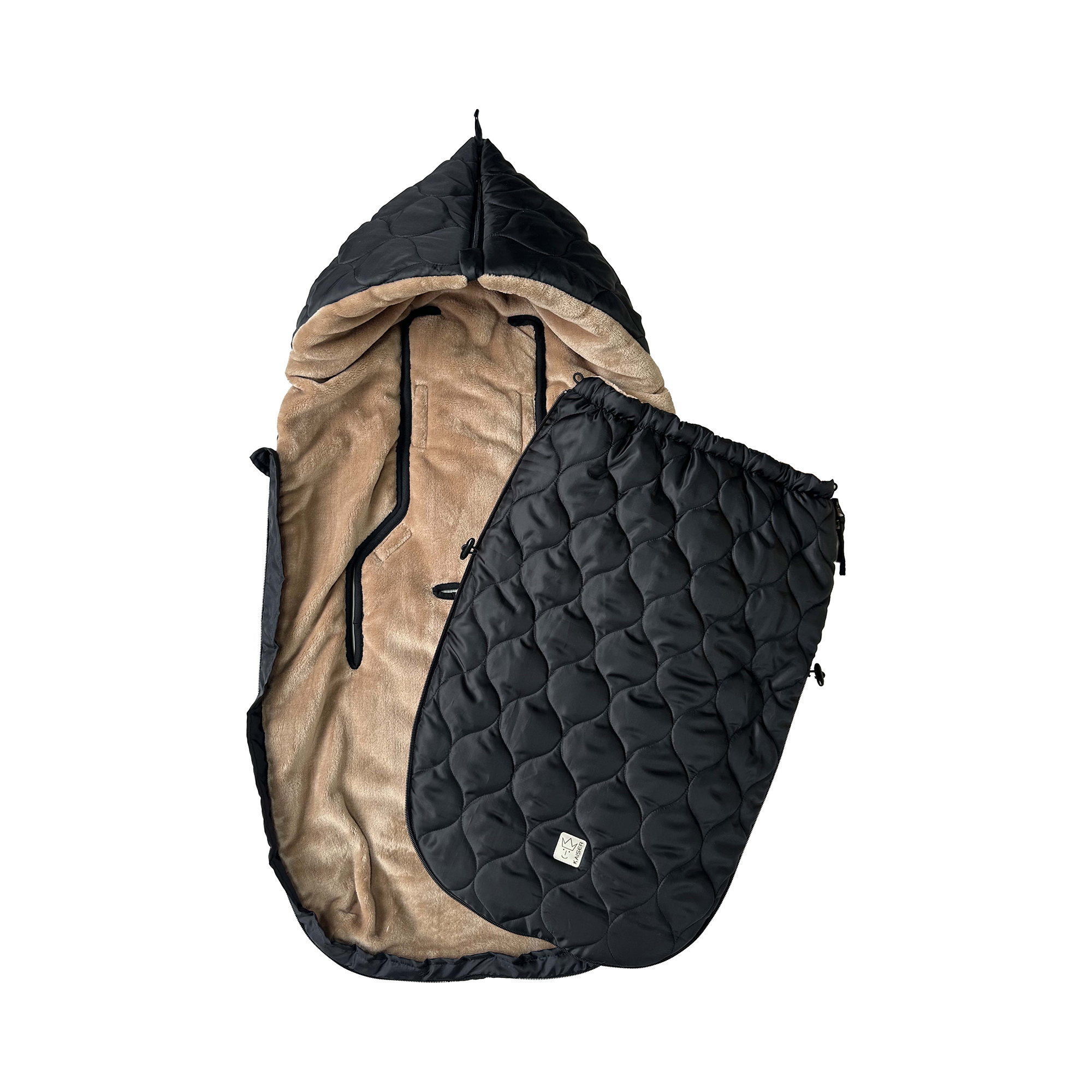 Fußsäcke & Decken, KAISER, Braun – Produktansicht