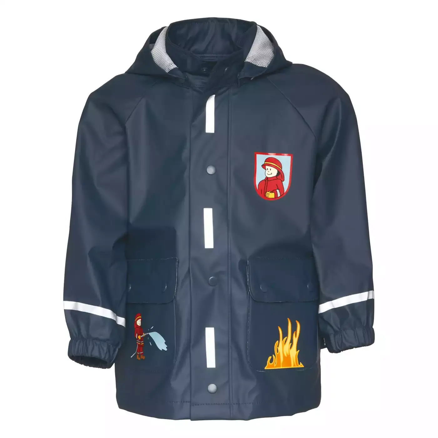 Regen-Mantel Feuerwehr Playshoes Blau Blau M2000559800708 1