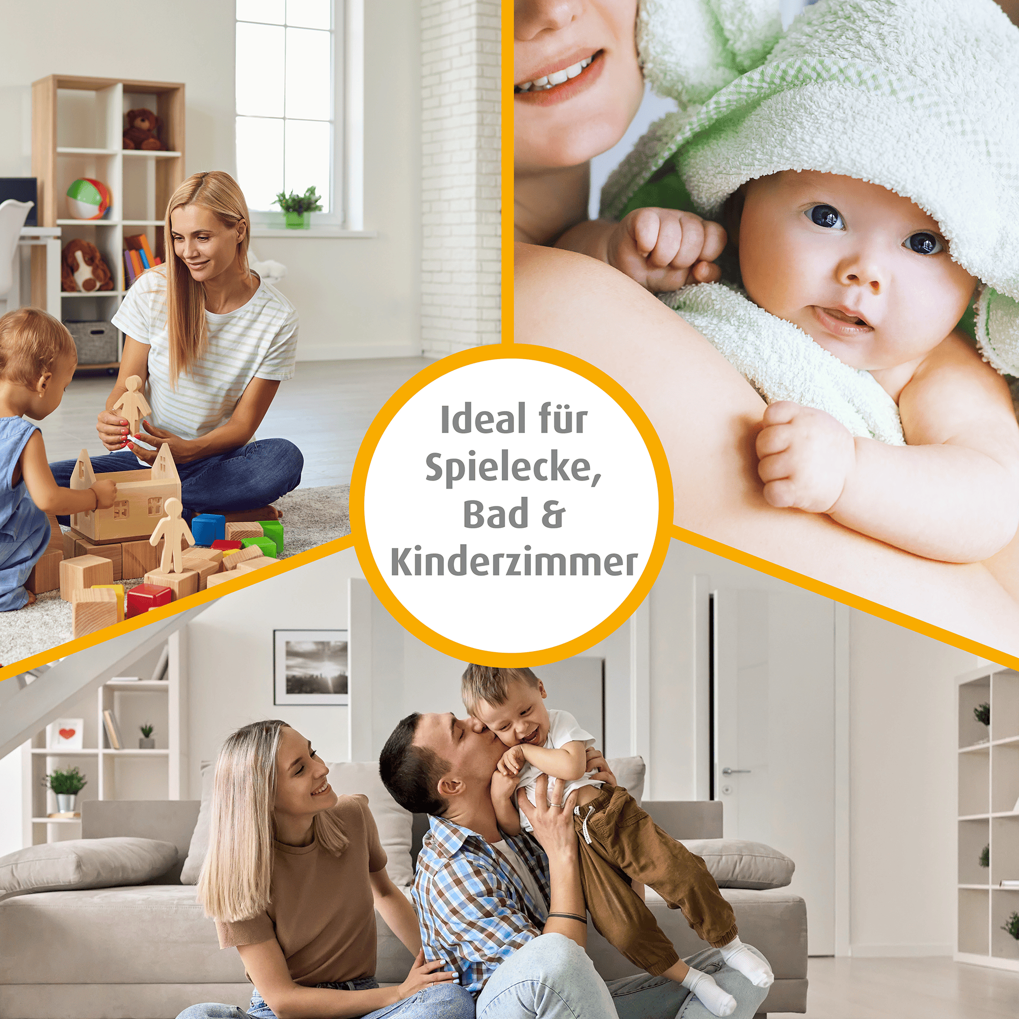 Heizstrahler, reer, Grau – Produktansicht