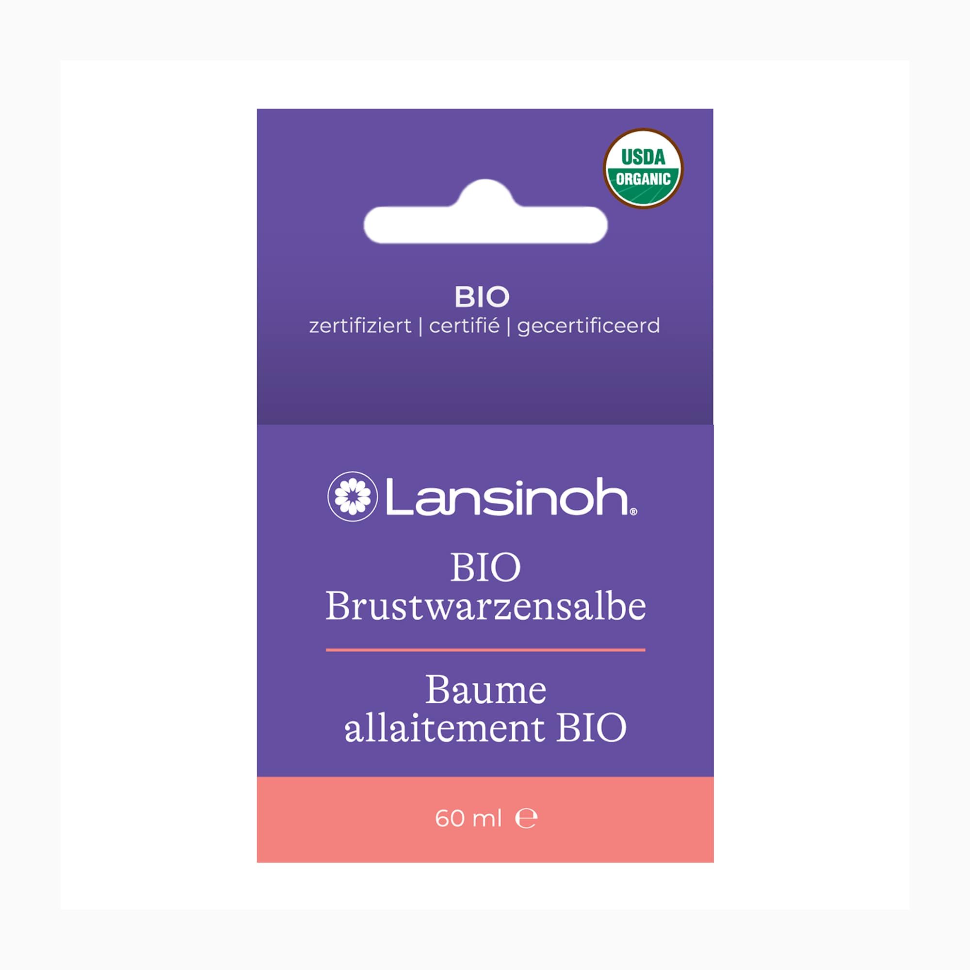 Lansinoh, Lila – Besonderheit: rein biologische Inhaltsstoffe (USDA Organic zertifiziert)