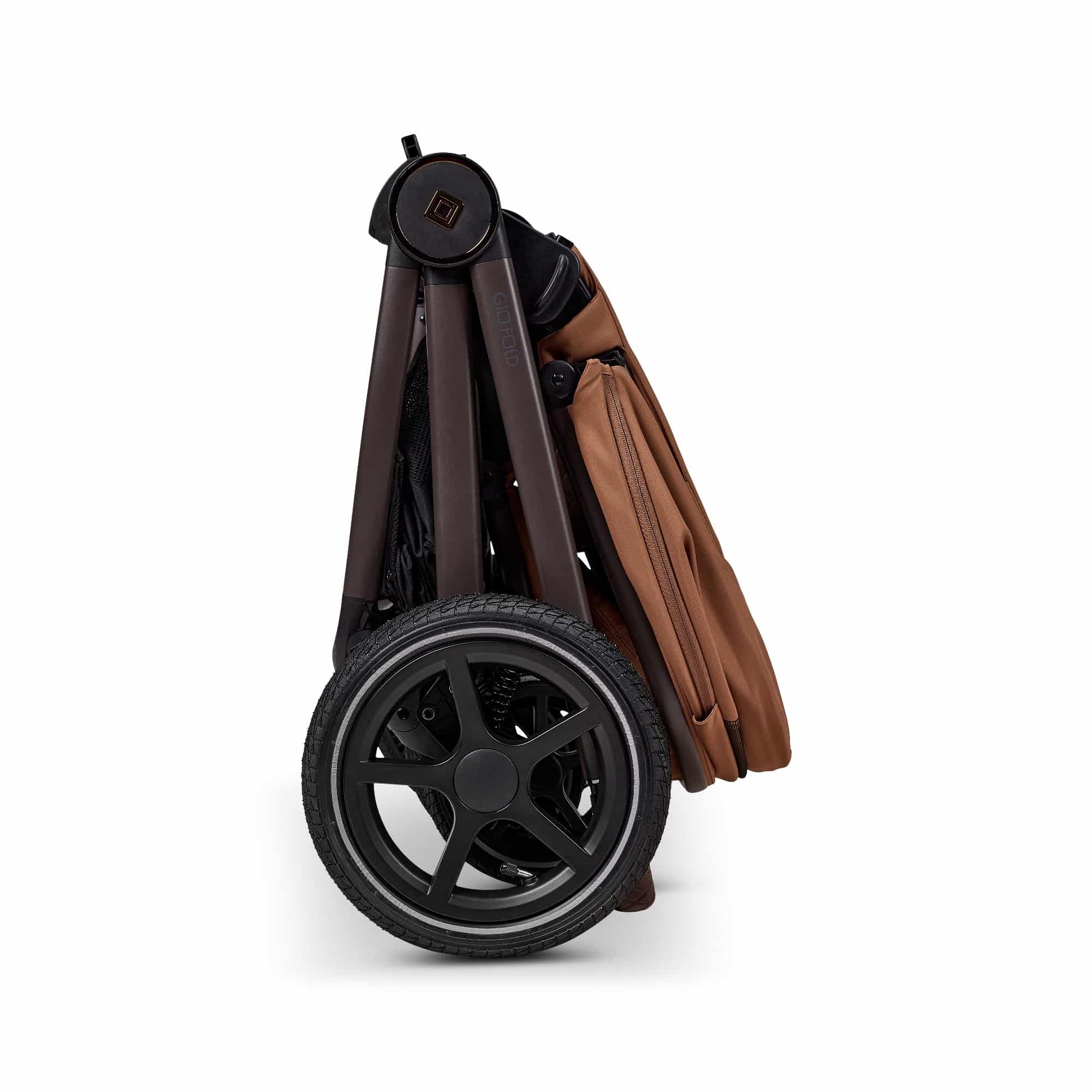 Kombi-Kinderwagen, MOON, Braun – Produktansicht