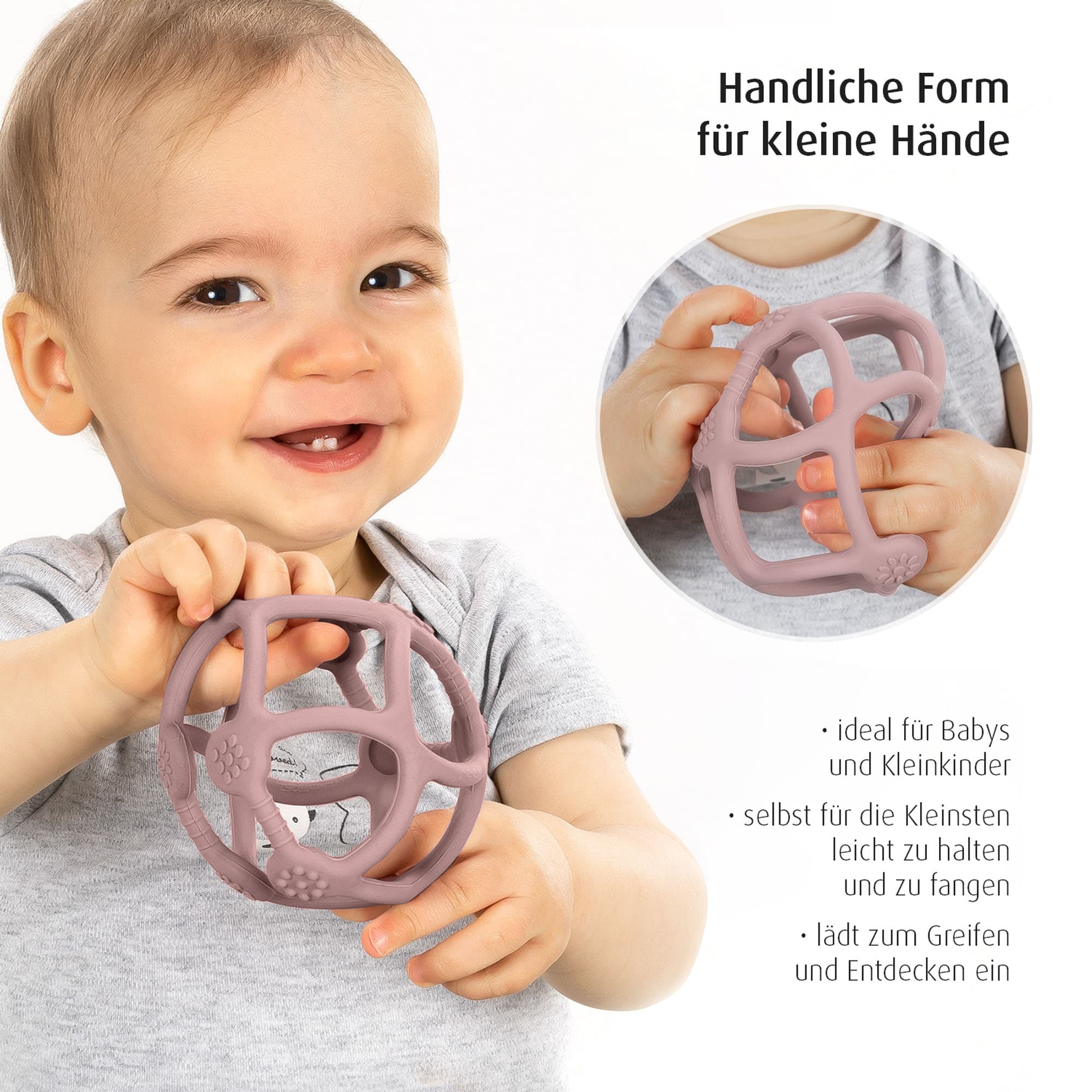 Rasseln & Greiflinge, reer, Rot – Produktansicht