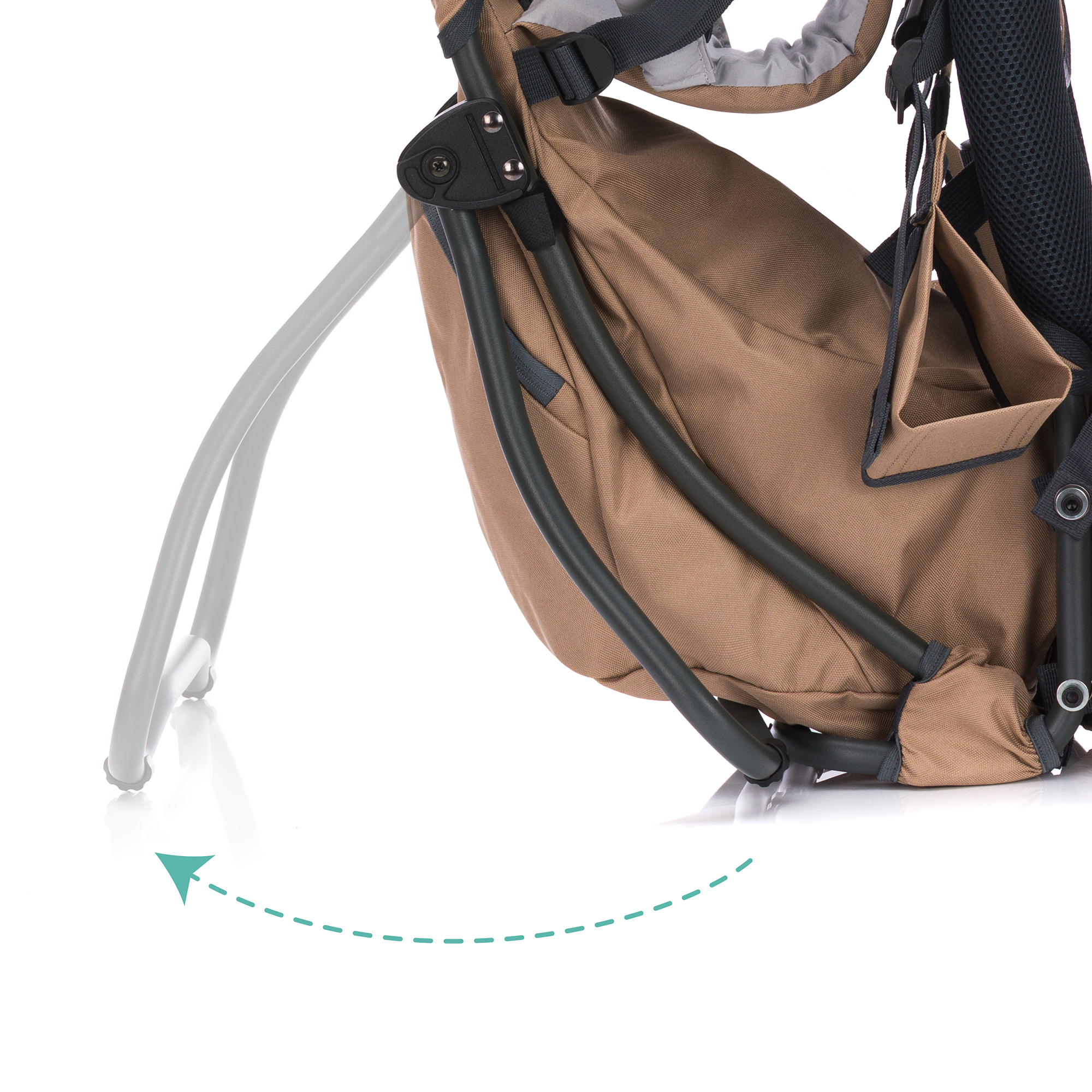 Rückentragen, fillikid, Beige – Produktansicht