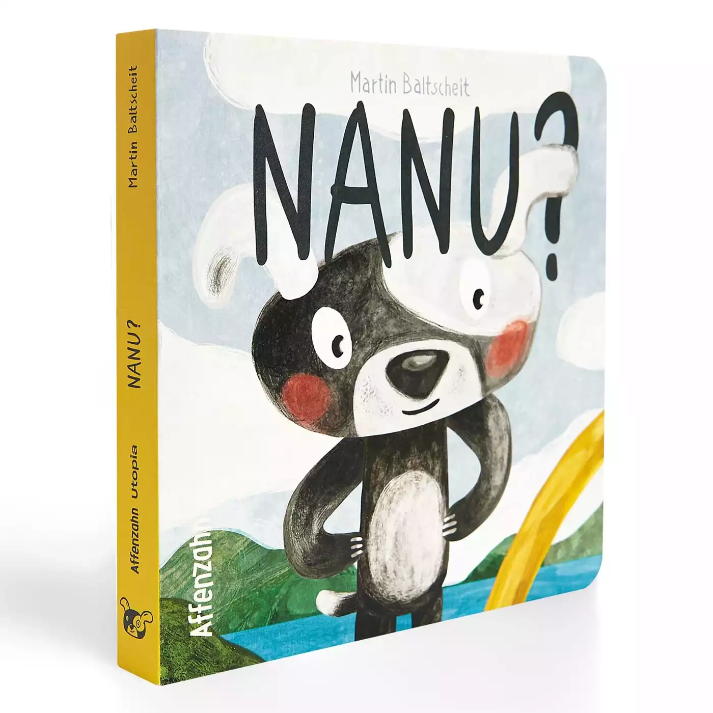 Kinderbücher, Affenzahn, Grau – Produktansicht
