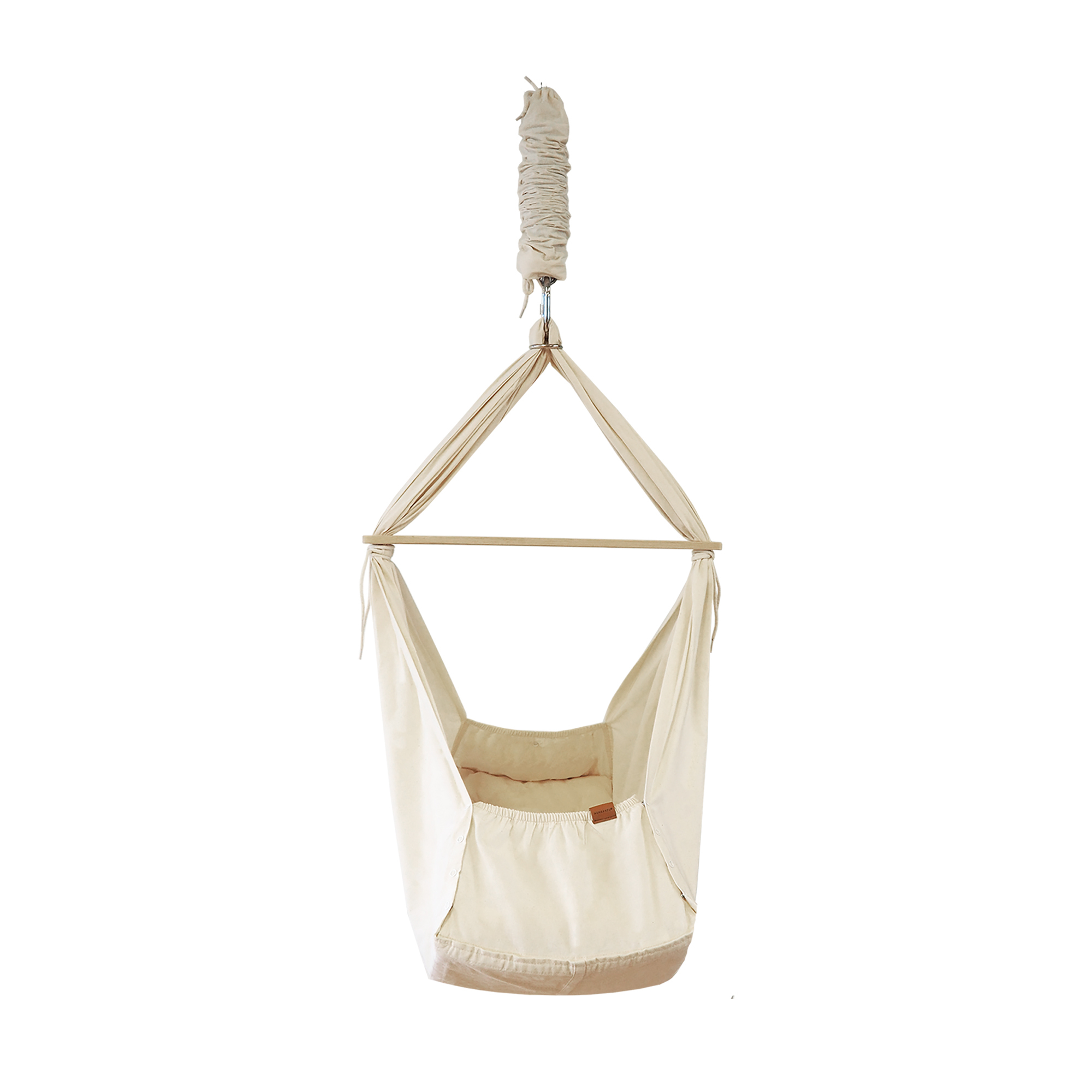 Federwiege, MEMBANTU, Beige – Produktansicht