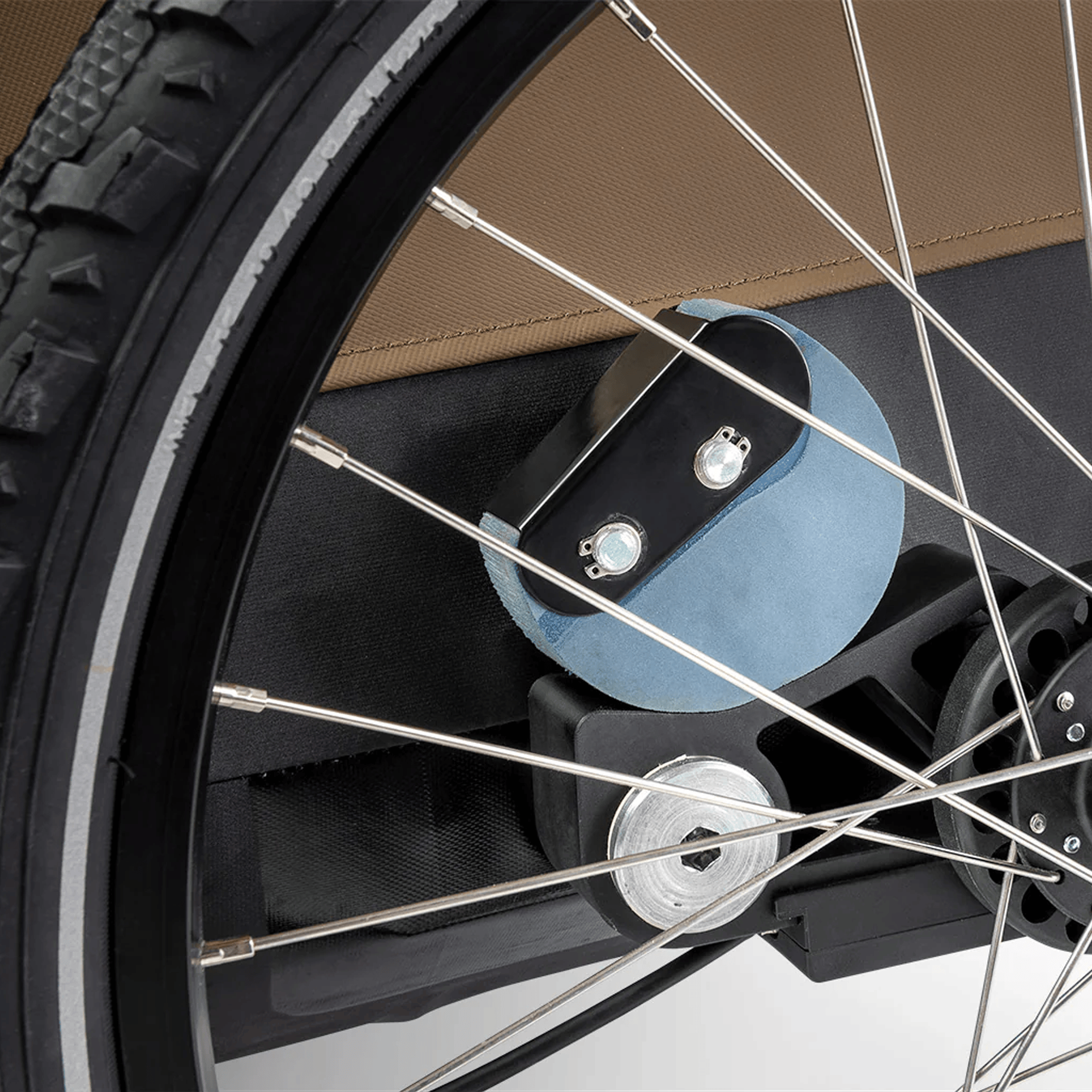 Hundeanhänger, Croozer, Grün – Produktansicht