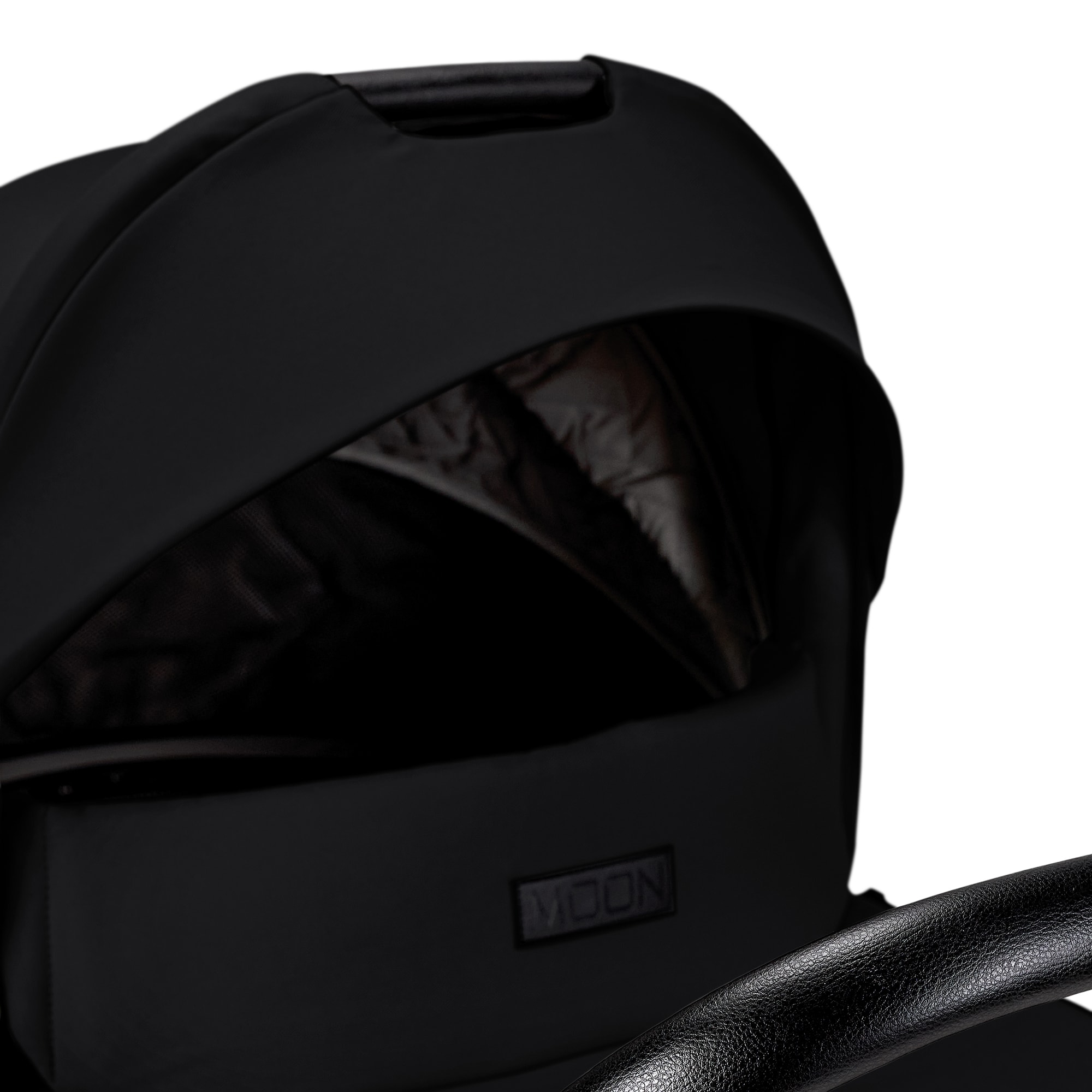 Kombi-Kinderwagen, MOON, Schwarz – Produktansicht