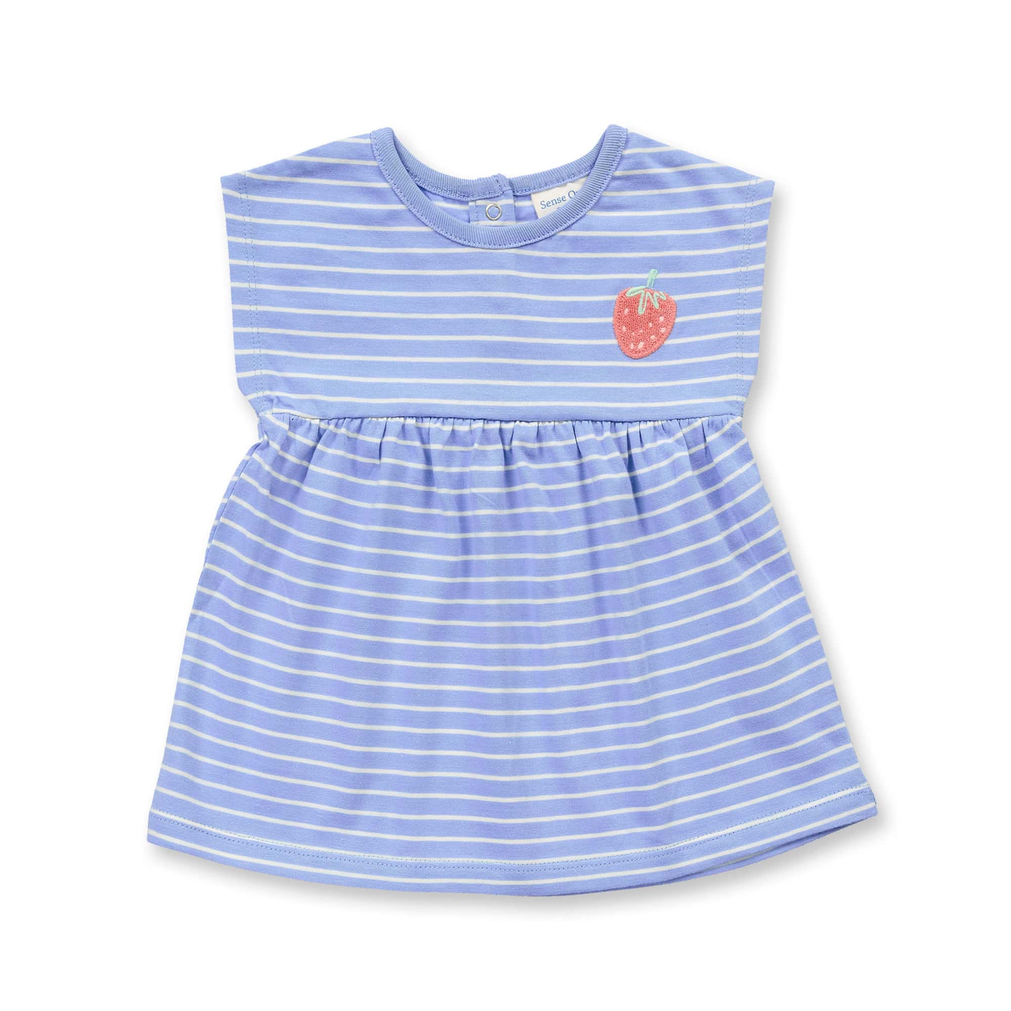 Kurzarmshirts, Sense Organics, Blau – Besonderheit: aus 100% Baumwolle