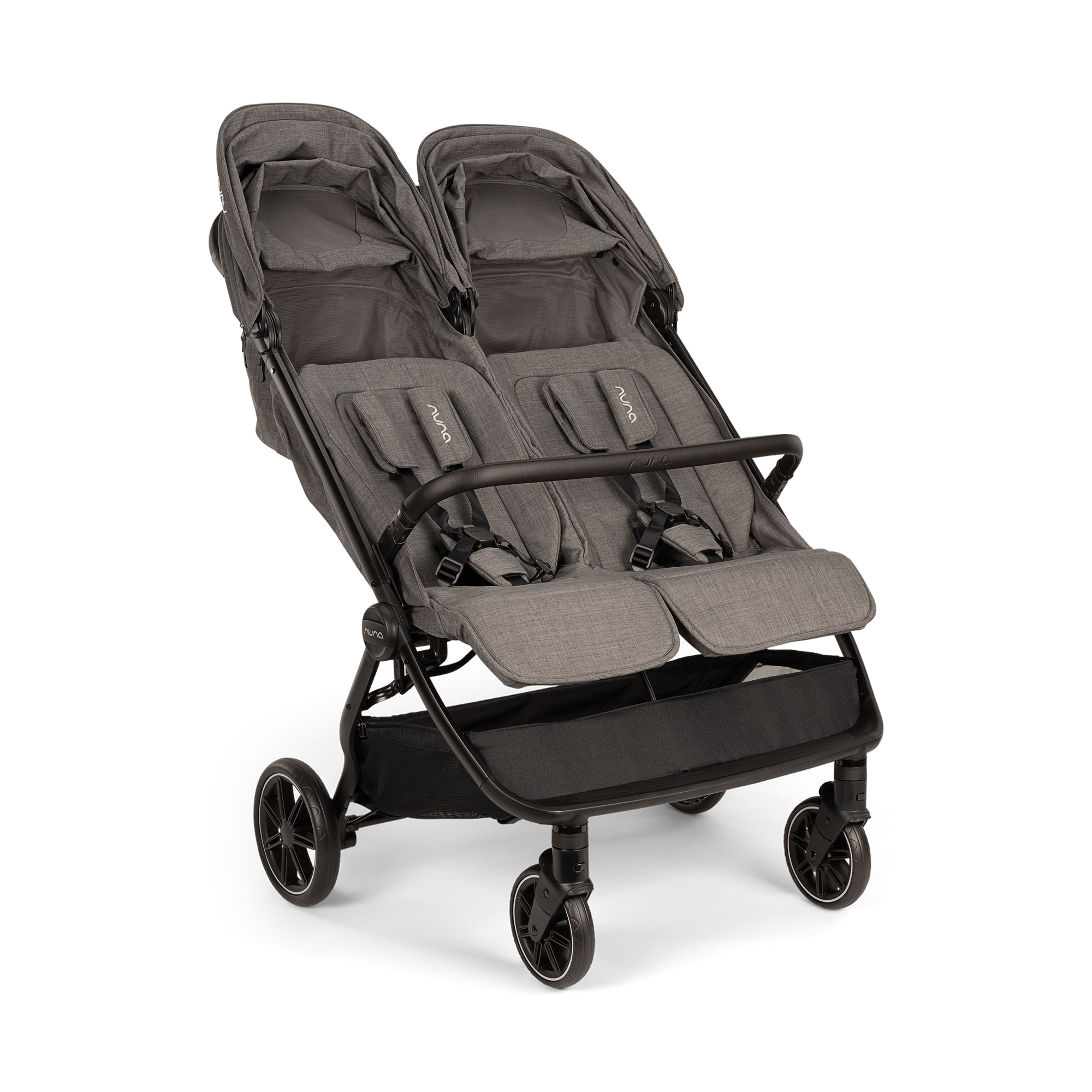 Zwillingswagen & Geschwisterwagen, nuna, Grau – Produktansicht