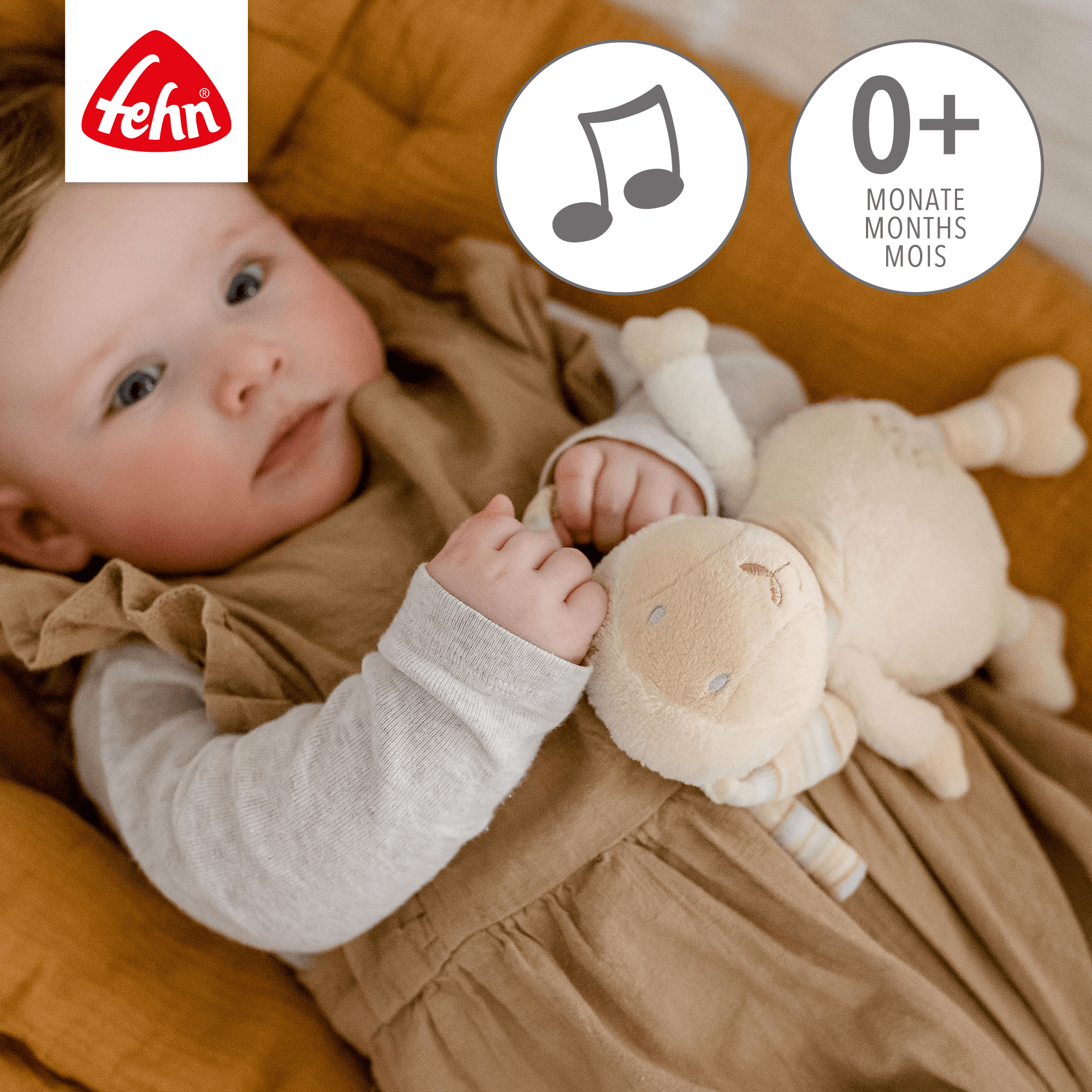 Spieluhren, fehn, Beige – Produktansicht
