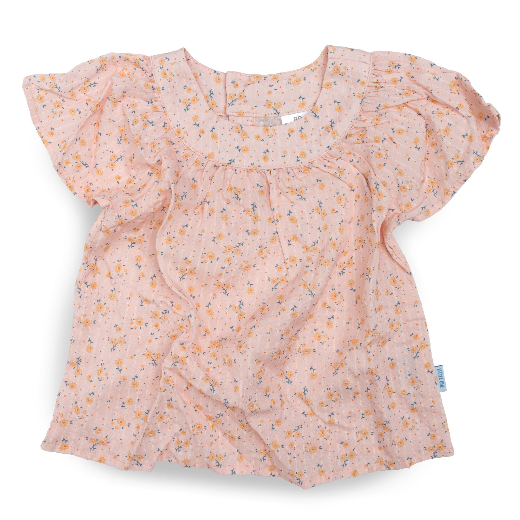 Kurzarmshirts, LITTLE ONE, Pink – Besonderheit: aus 18% Baumwolle