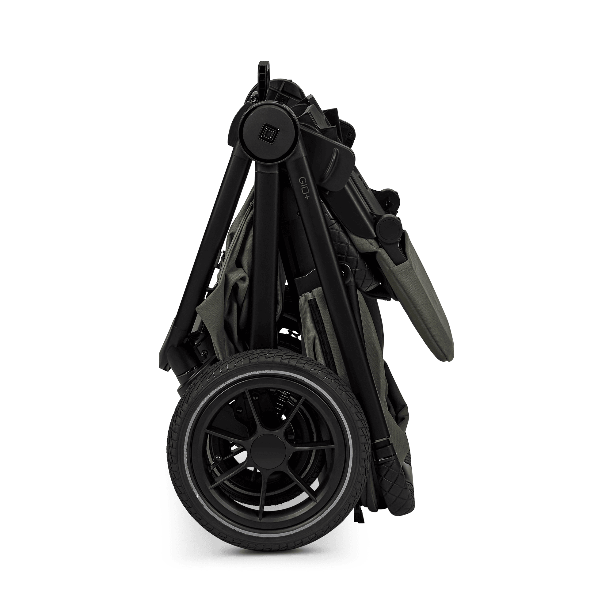 Kombi-Kinderwagen, MOON, Grün – Produktansicht