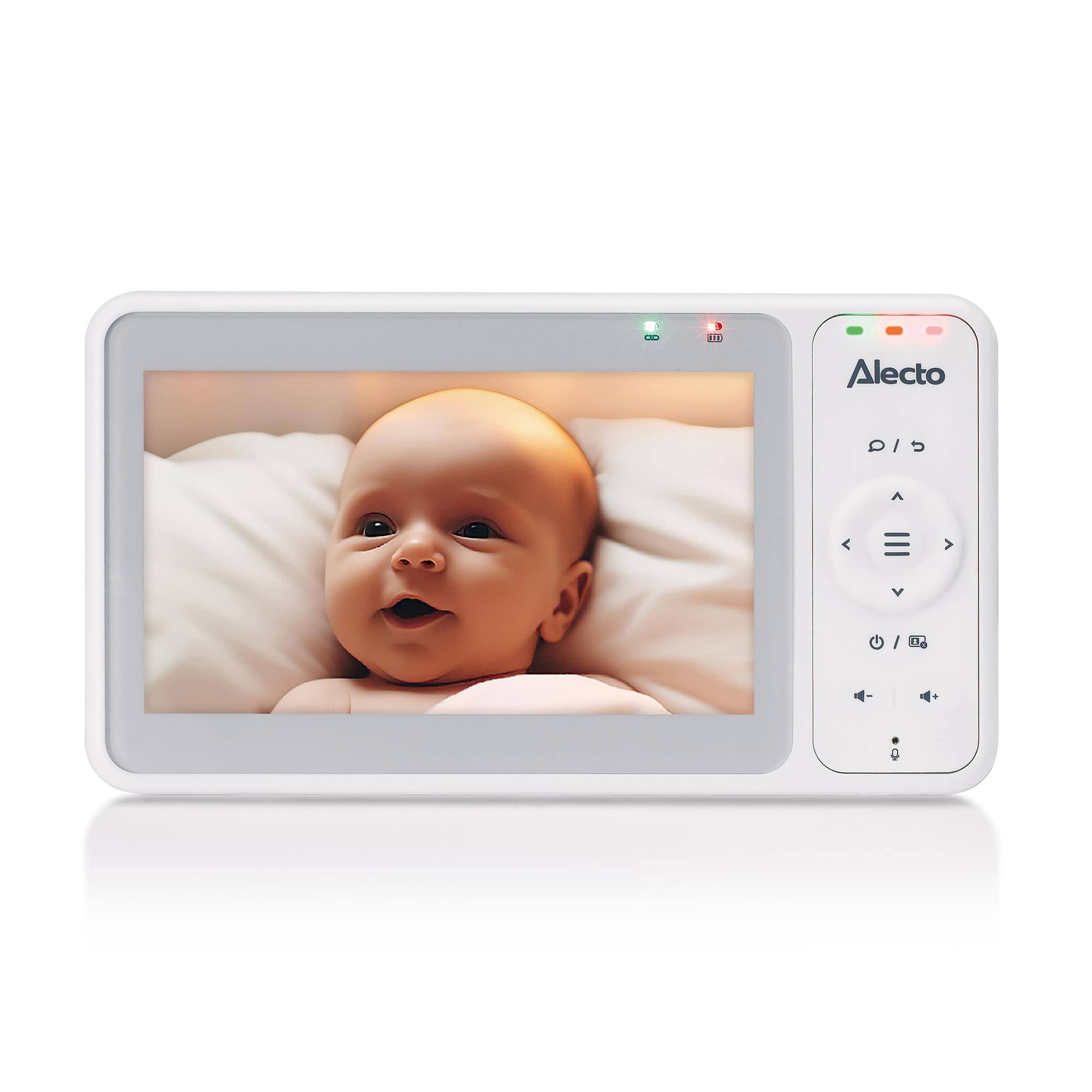 Video Babyphone, Alecto baby, Weiß – Produktansicht