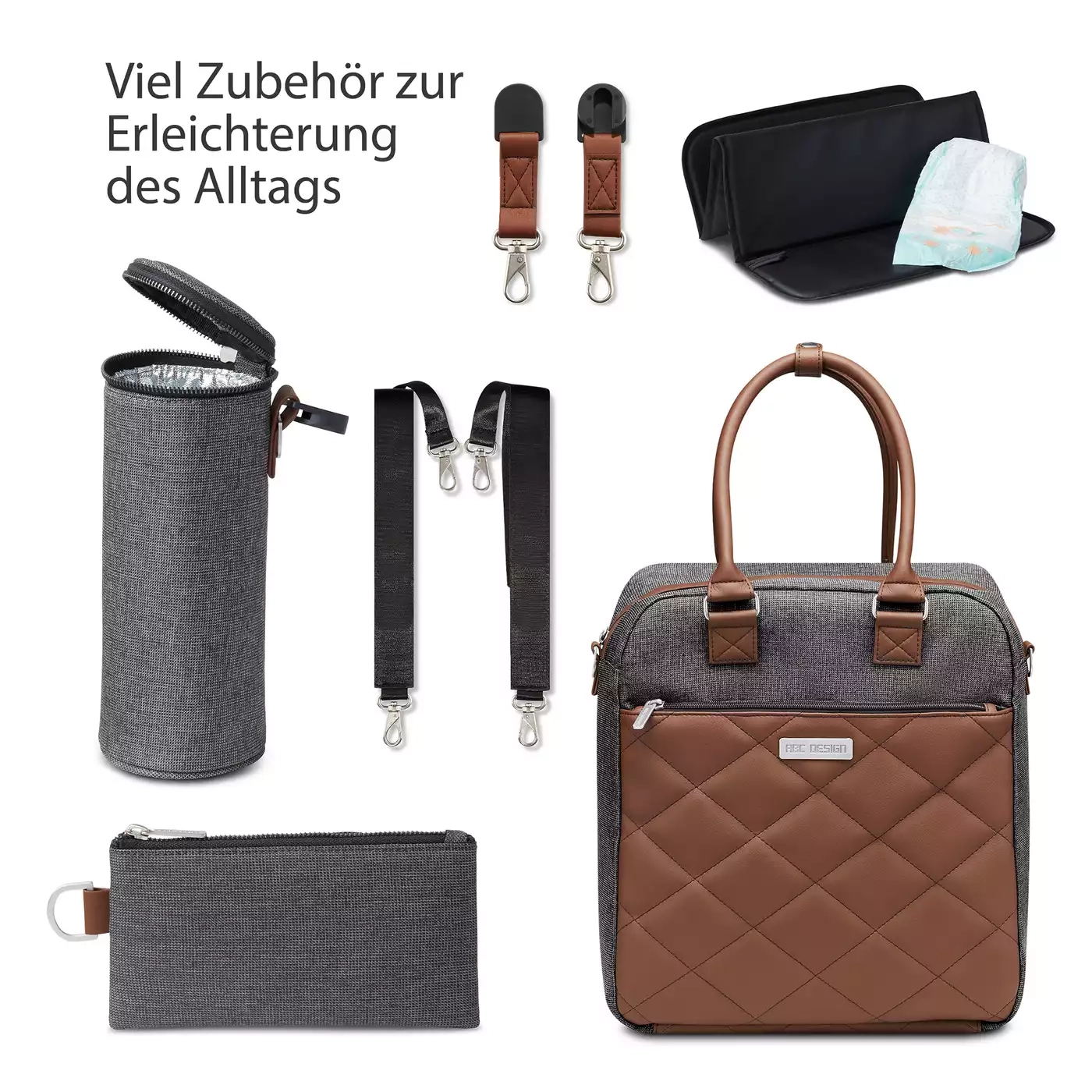 Wickeltaschen, ABC DESIGN – Produktansicht