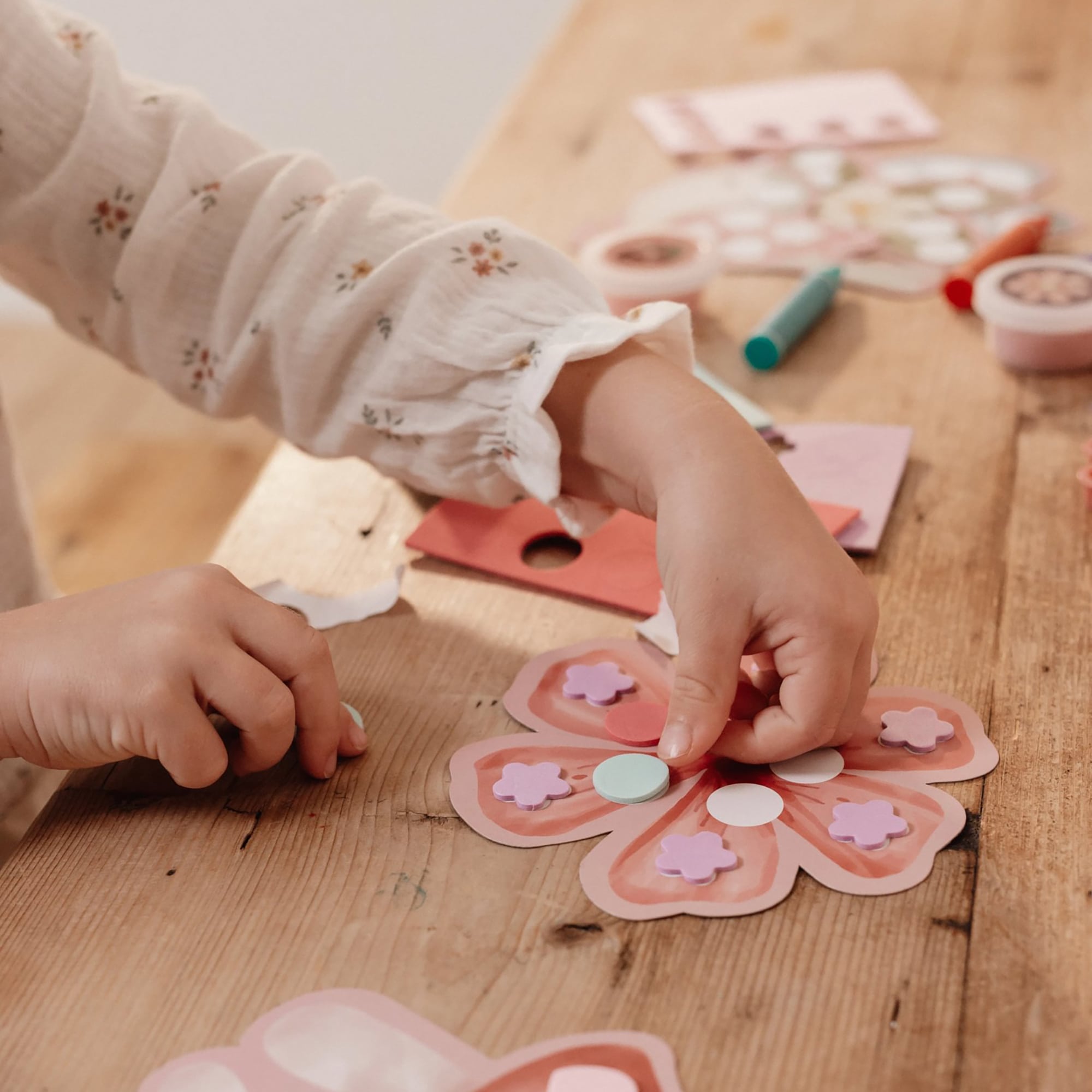 Malen & Kneten, LITTLE DUTCH, Pink – Produktansicht