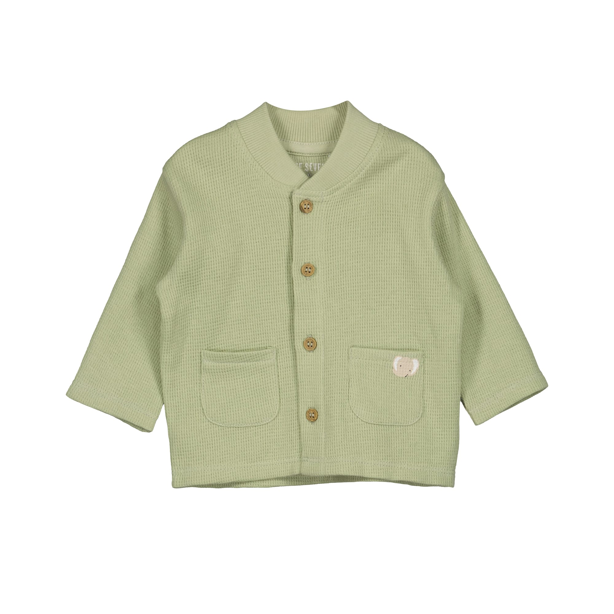 Kurzarmbodys, blue seven, Grün – Besonderheit: Set aus Kurzarmbody, Hose und Jacke