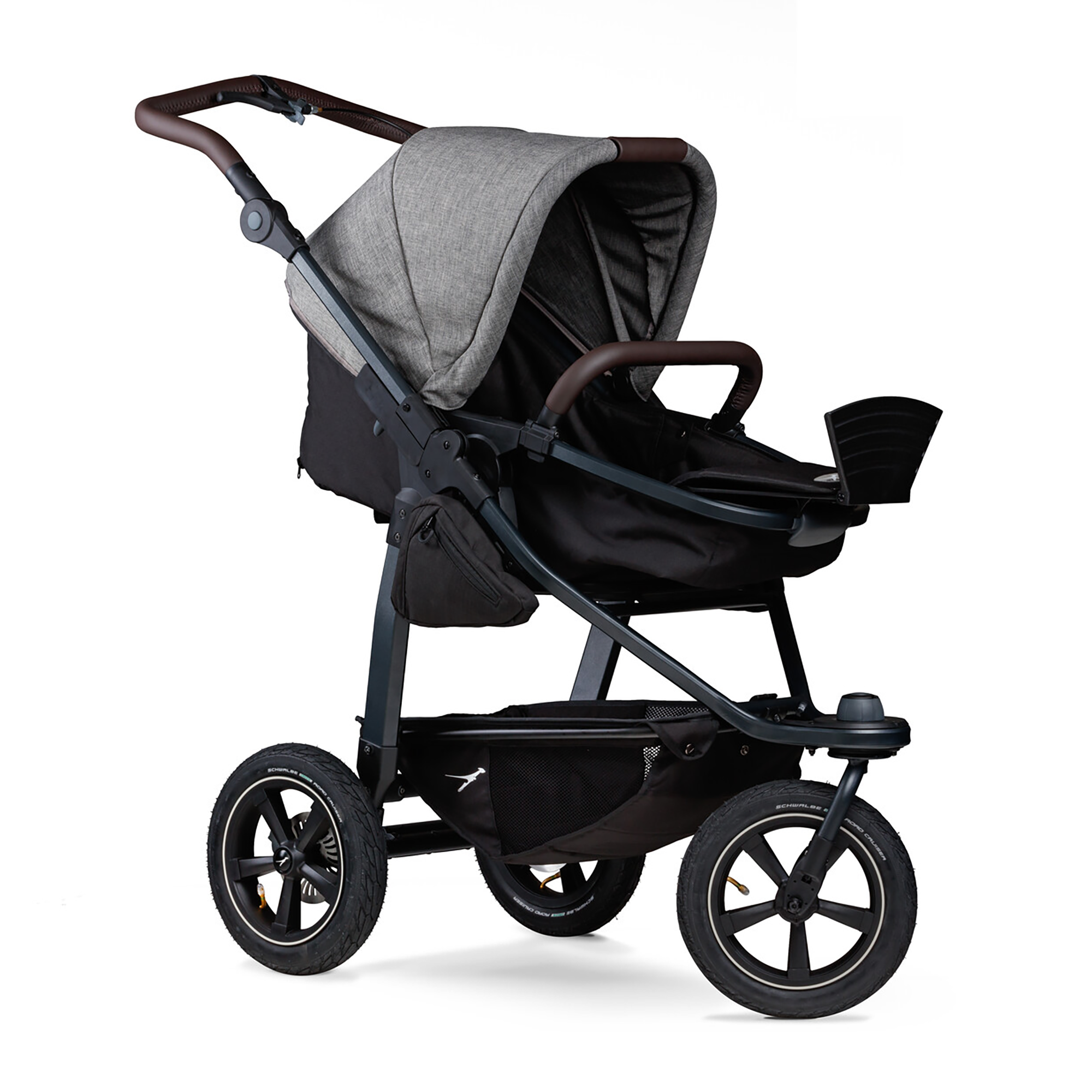 Kombi-Kinderwagen, TFK, Grau – Produktansicht