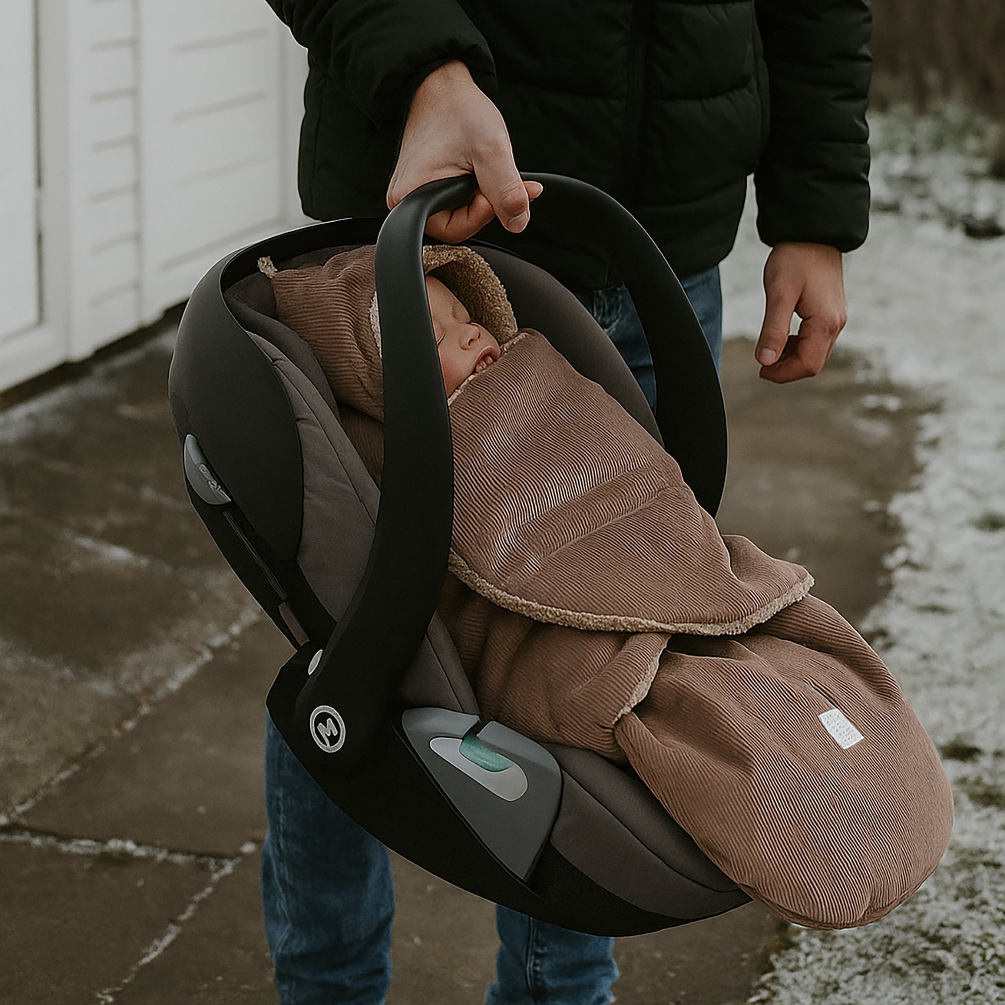 Einschlagdecken & Decken, KAISER, Braun – Besonderheit: passend für alle gängigen Babyschalen & Autositze