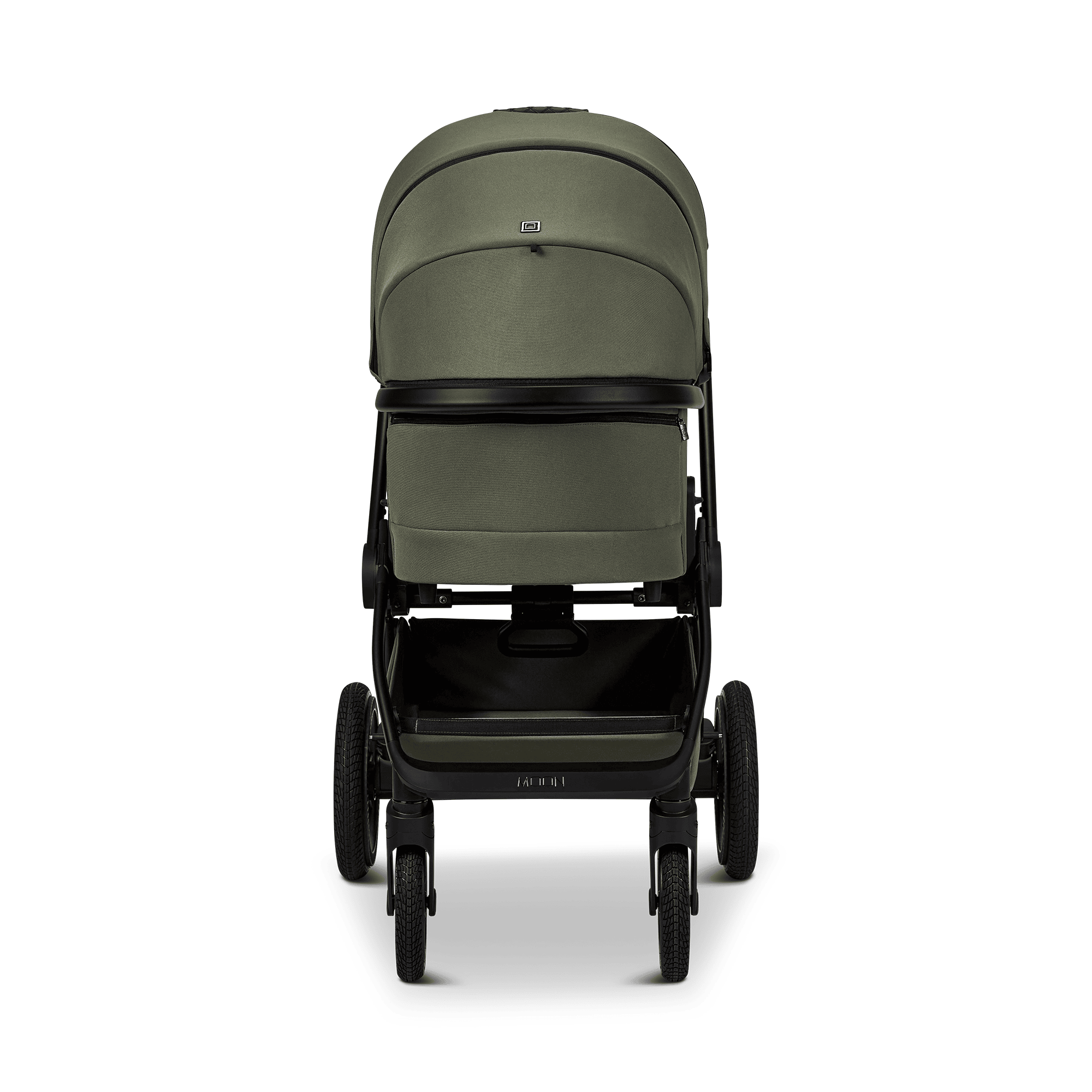 Kombi-Kinderwagen, MOON, Grün – Produktansicht