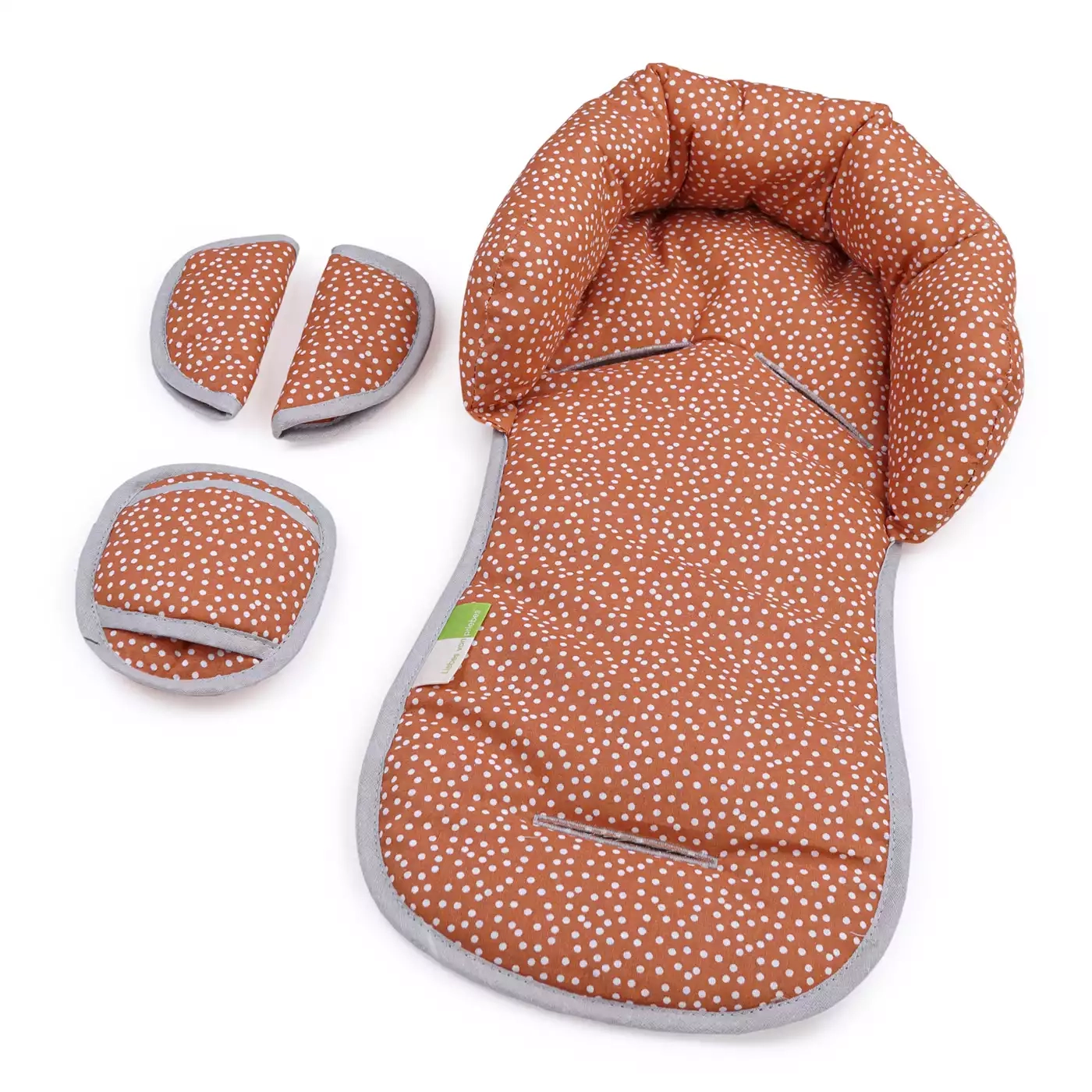 Sitzverkleinerer Emil Mini Dots Terracotta Gr. 0+ Liebes von Priebes Grau Grau 2000582222607 1