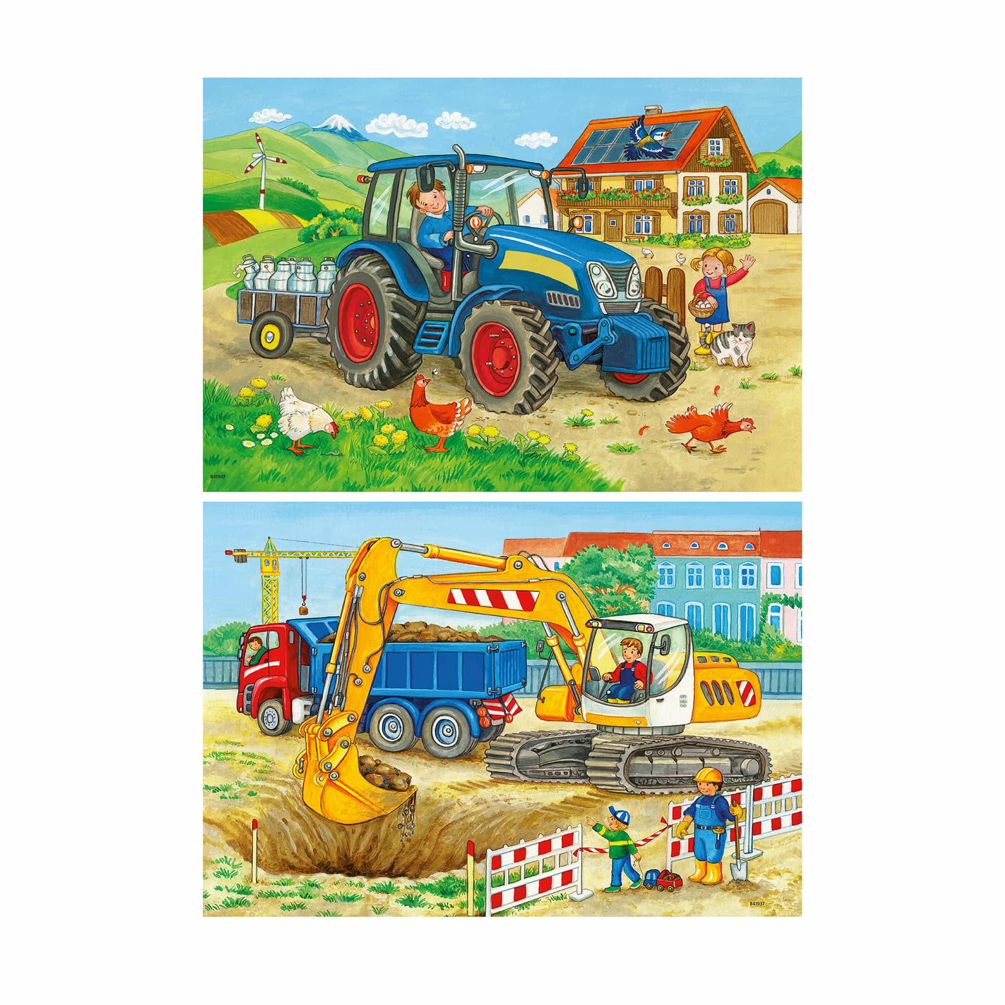 Puzzle, Ravensburger – Besonderheit: 2 verschiedene Motive