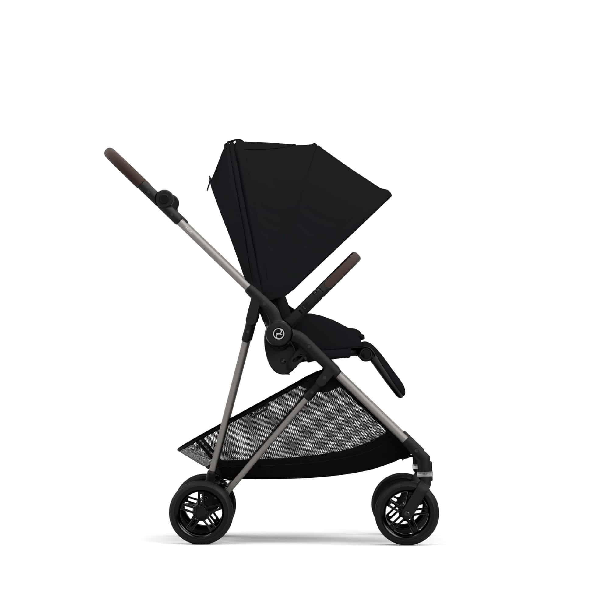 Kombi-Kinderwagen, cybex, Schwarz – Produktansicht