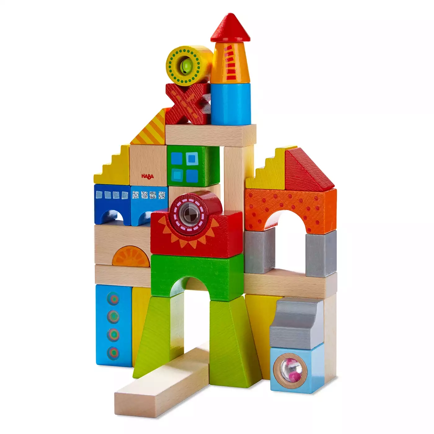 Holzfiguren, HABA, Mehrfarbig – Produktansicht