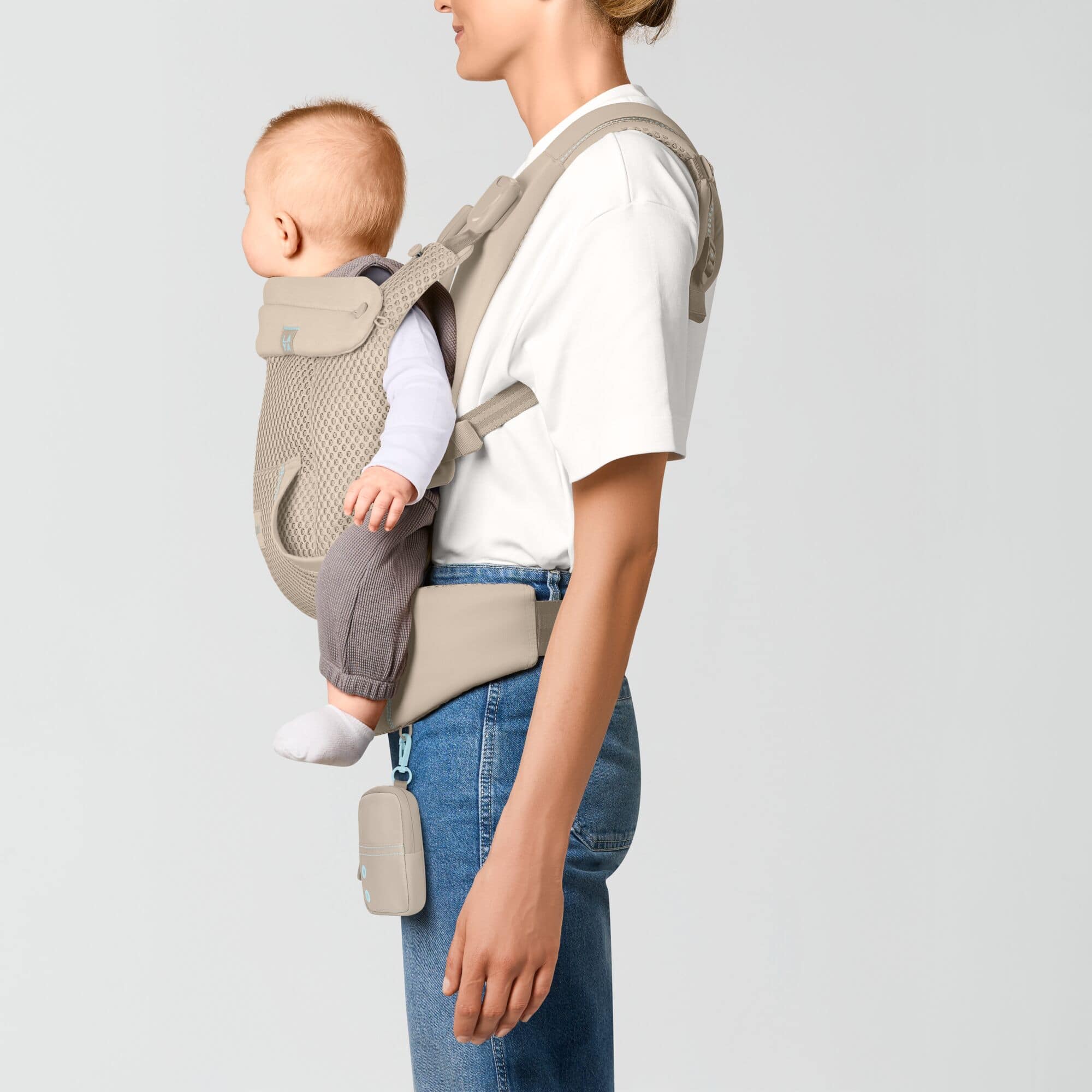 Babytragen Mesh, cybex, Beige – Produktansicht