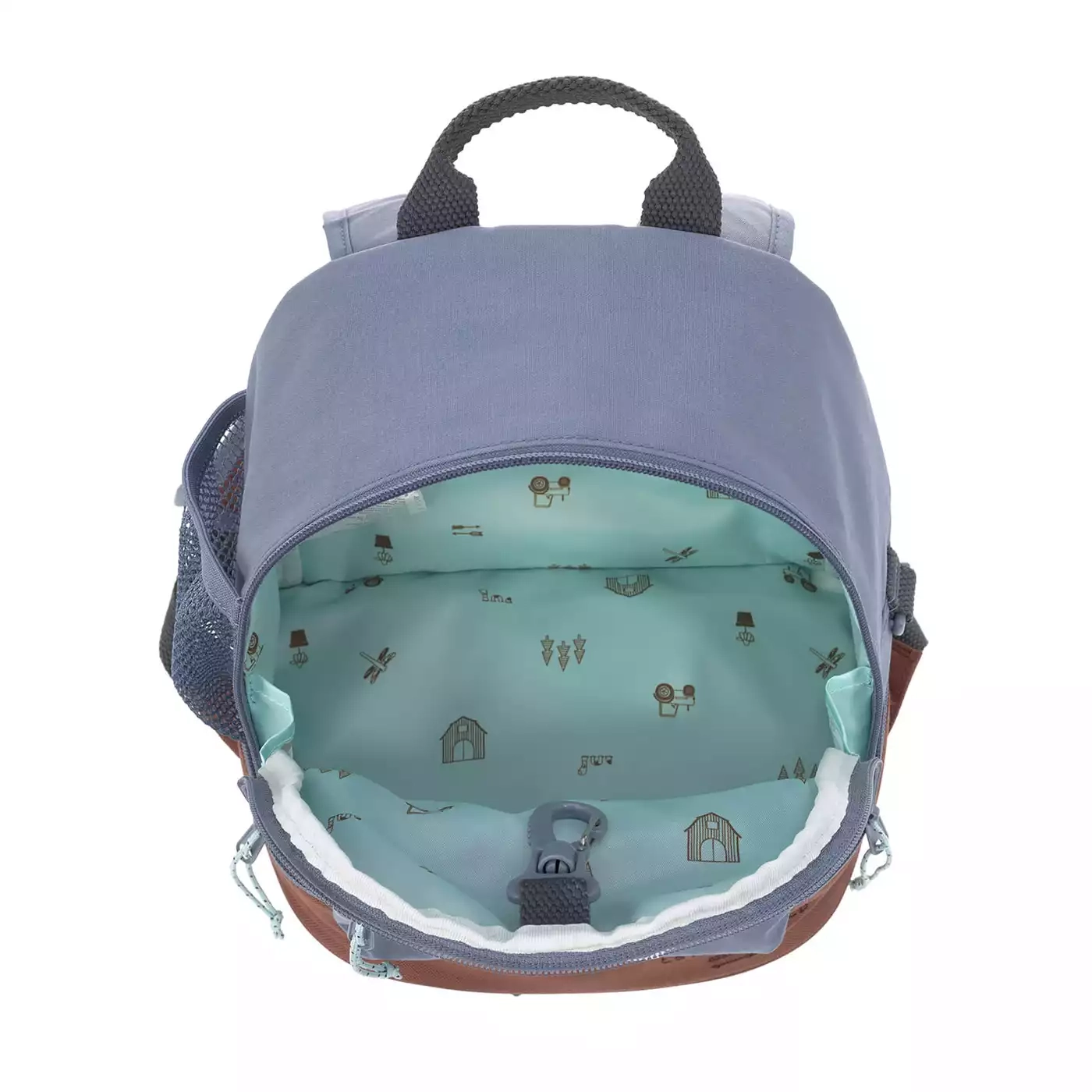 Kinderrucksäcke, LÄSSIG, Blau – Produktansicht