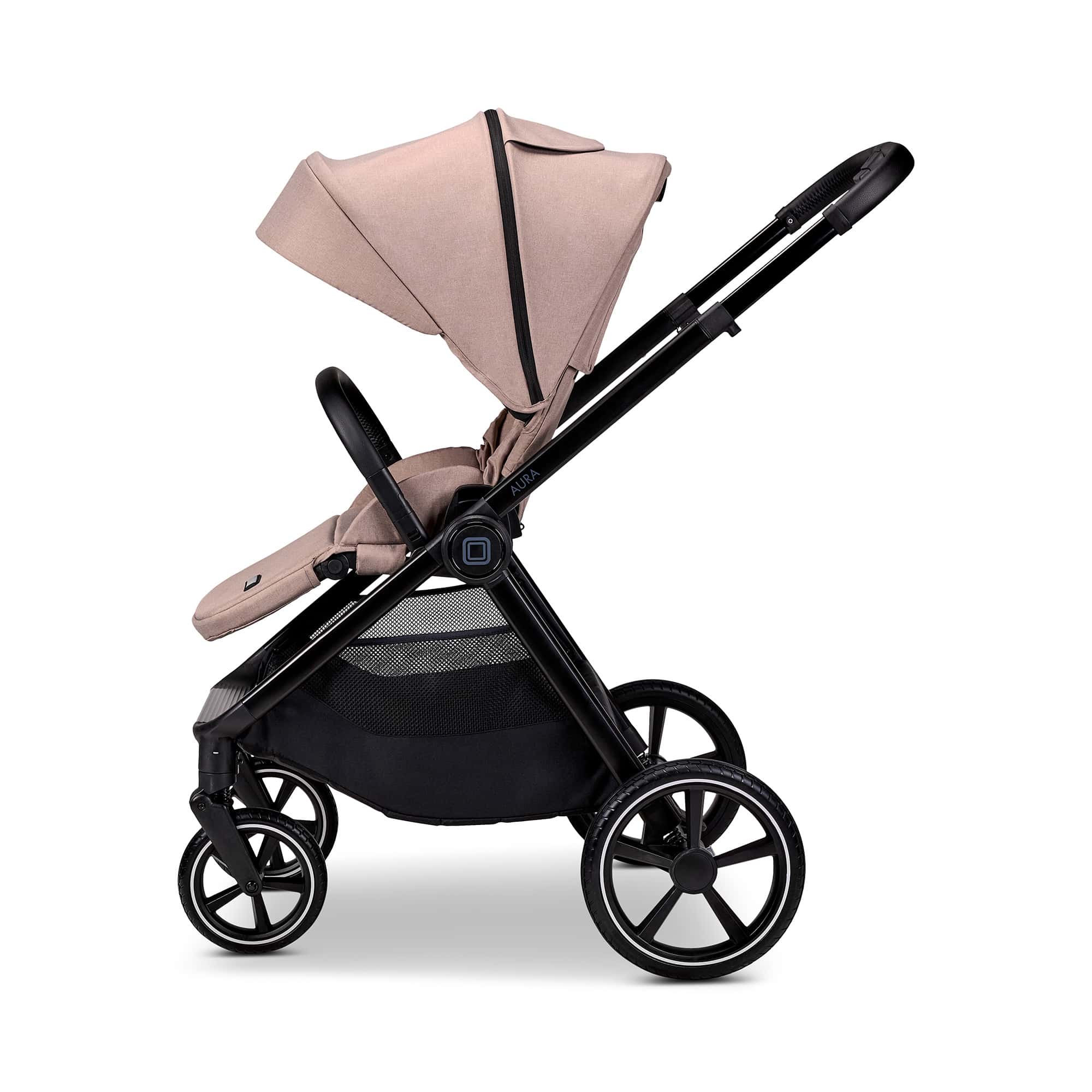 Kombi-Kinderwagen, MOON, Beige – Produktansicht