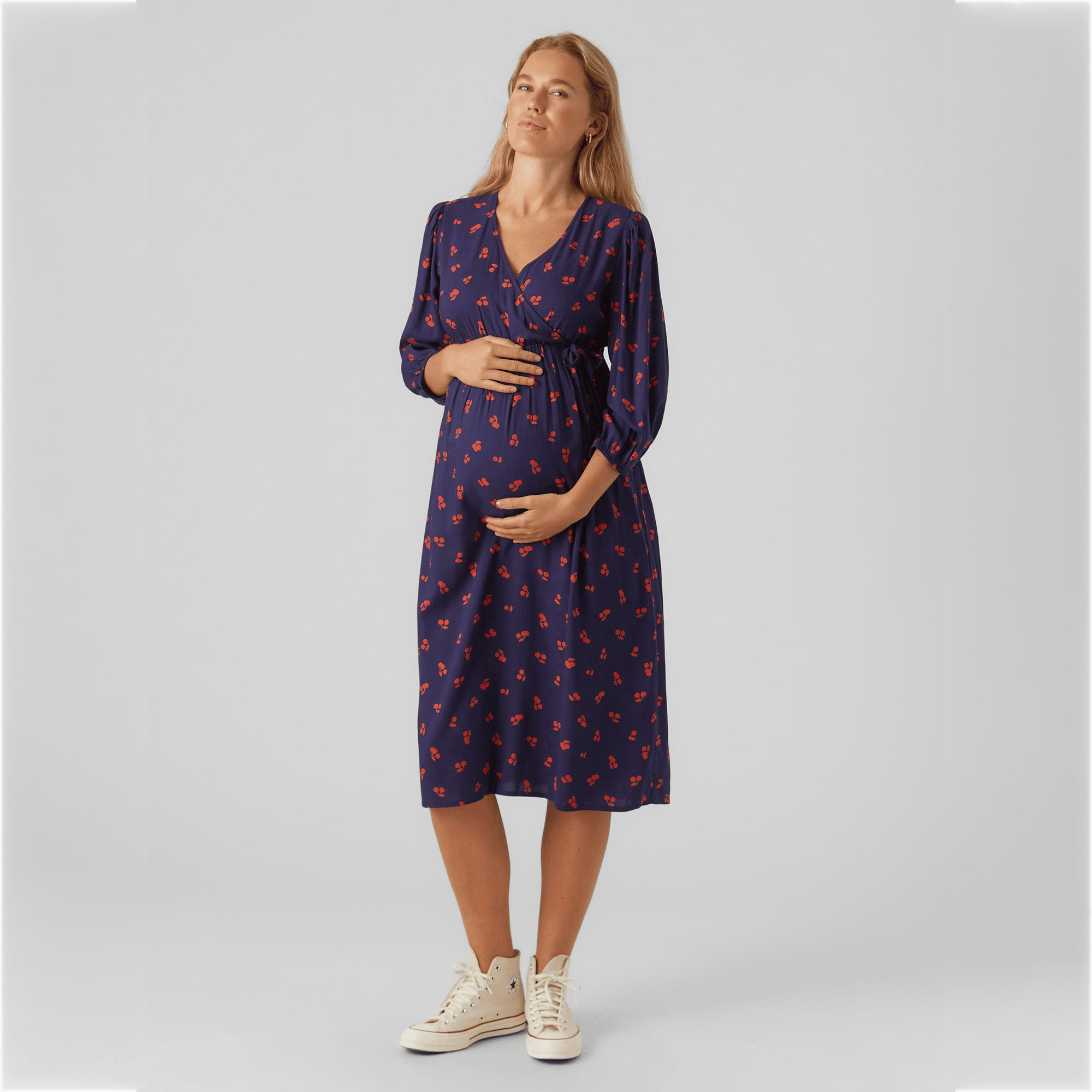 Kleider & Röcke, Mamalicious, Blau – Produktansicht