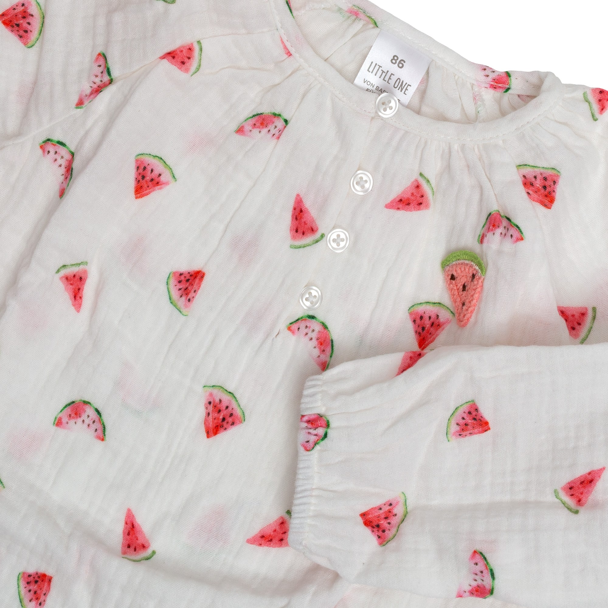 Hemden & Blusen, LITTLE ONE, Weiß – Besonderheit: aus 100% Baumwolle