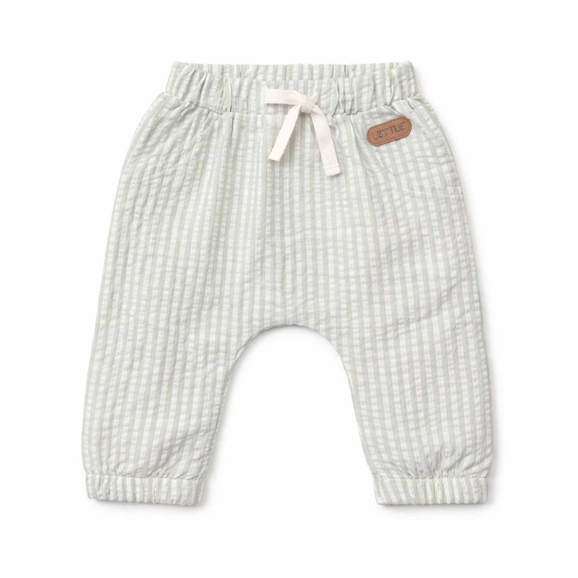 Musselin Hosen, LITTLE, Grün – Besonderheit: aus 100% Baumwolle