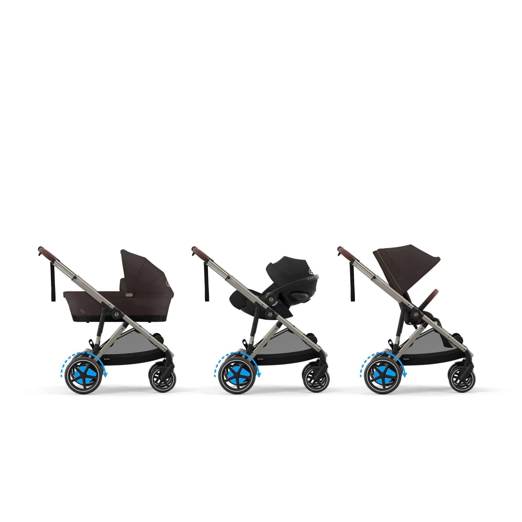 Sportwagen, cybex, Braun – Produktansicht