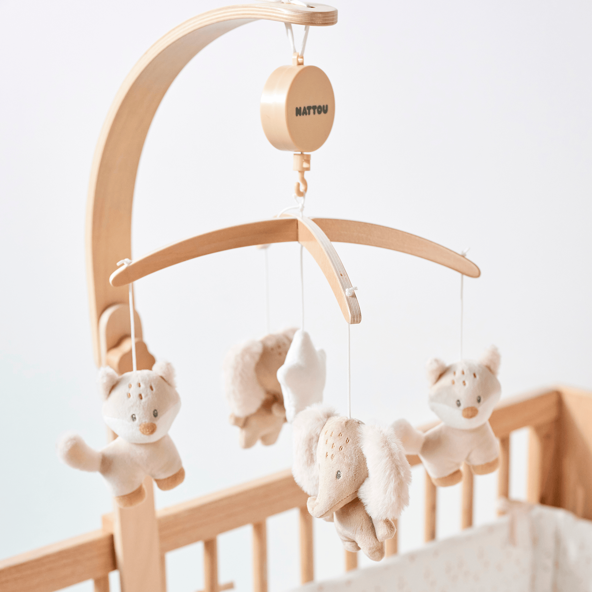 Mobilés, Nattou, Beige – Produktansicht