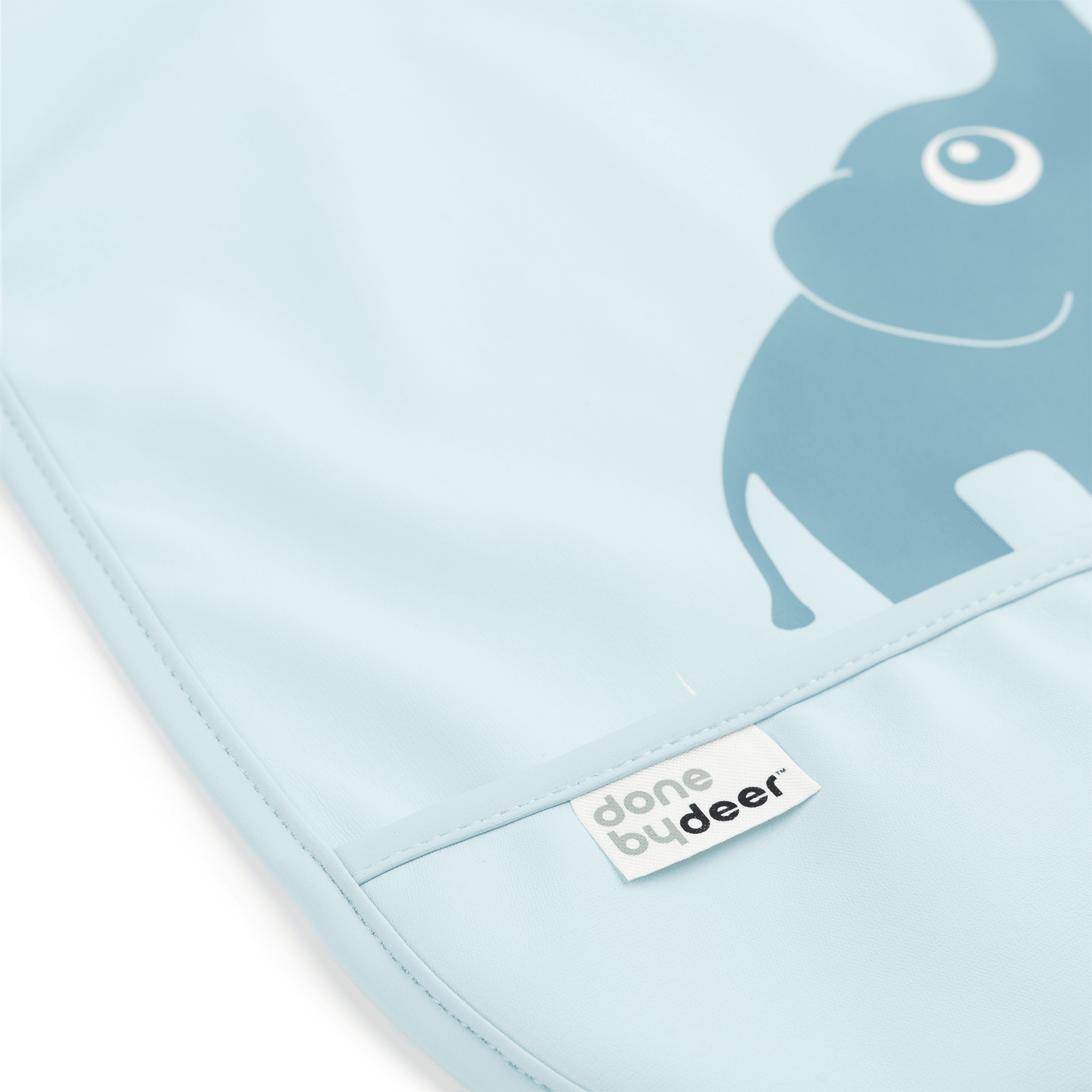 Lätzchen mit Auffangschale, done by deer, Blau – Produktansicht