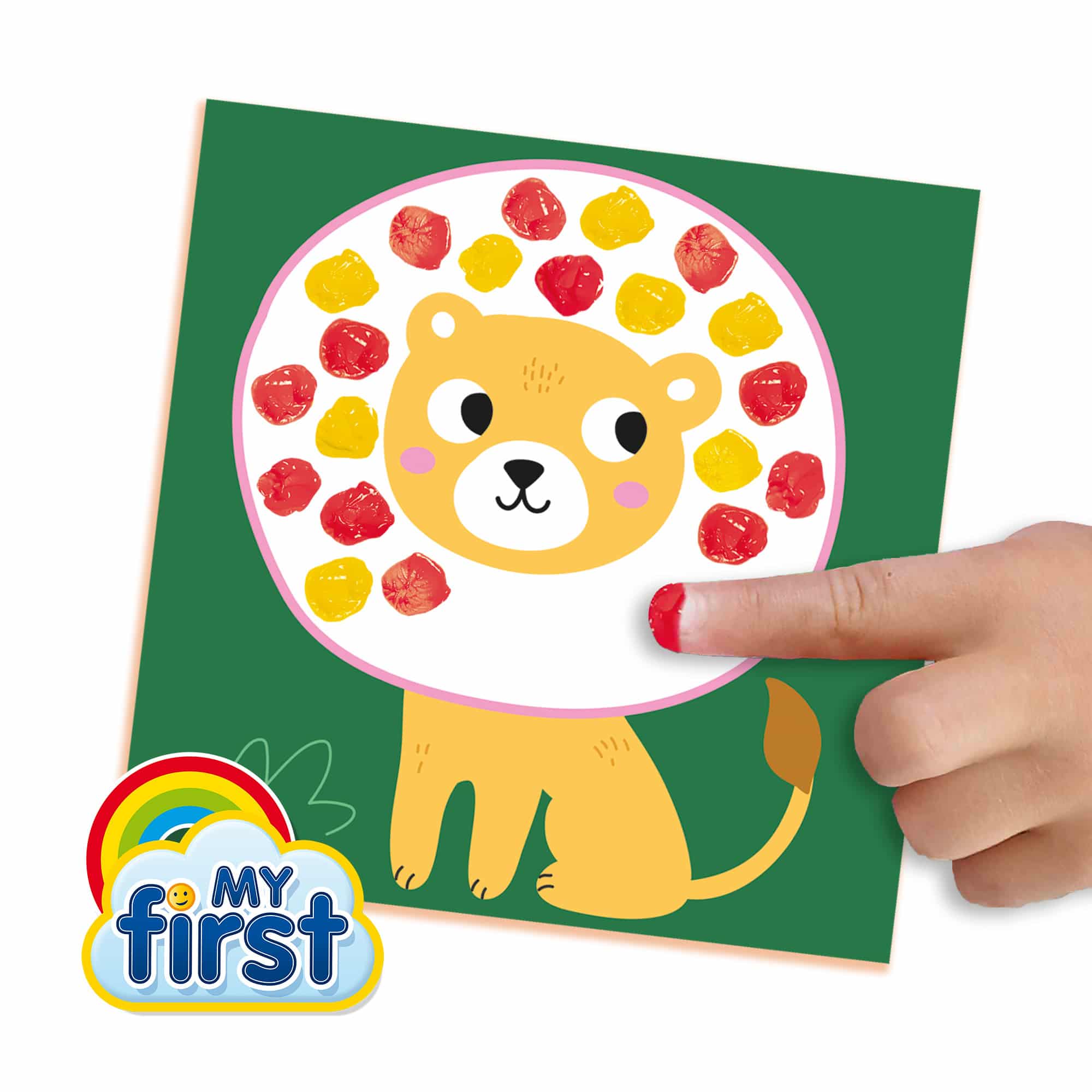 Fingermalfarben, SES CREATIVE, Gelb – Produktansicht