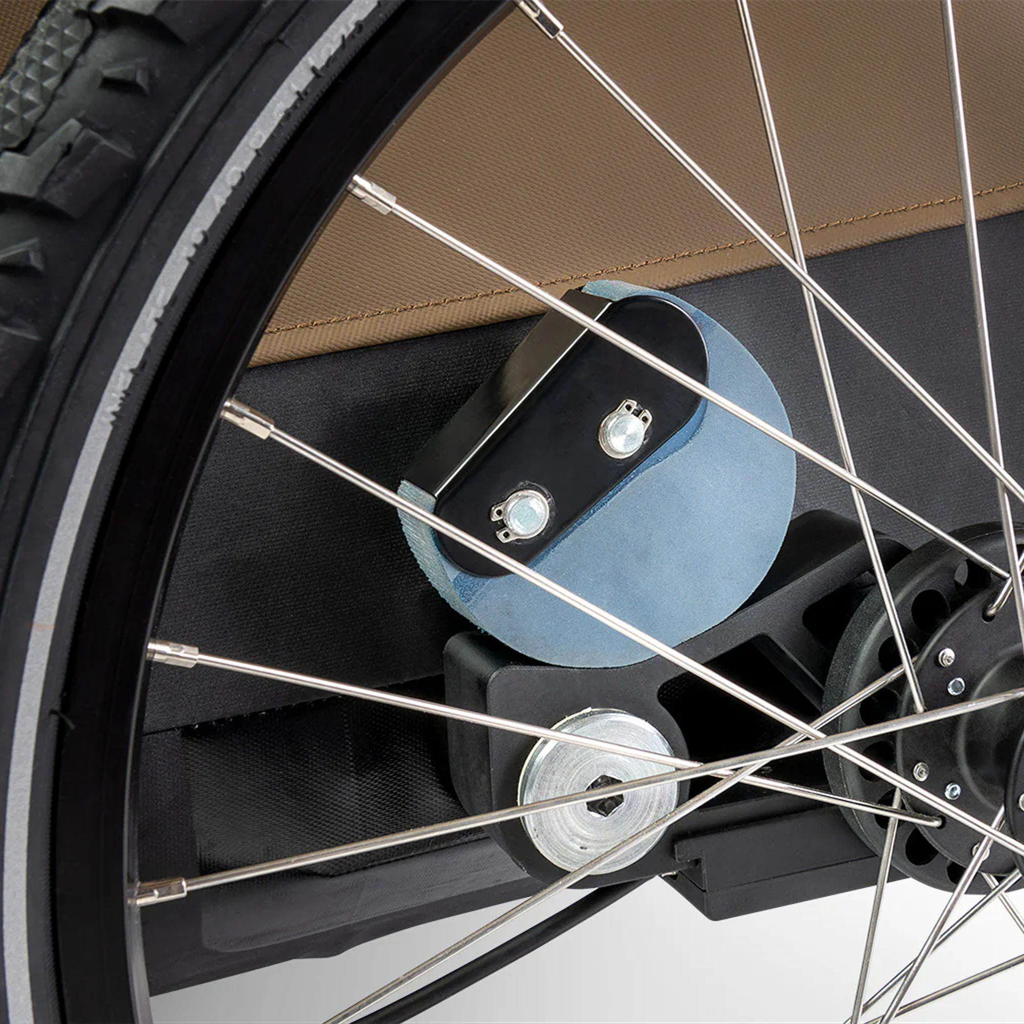 Hundeanhänger, Croozer, Grün – Produktansicht