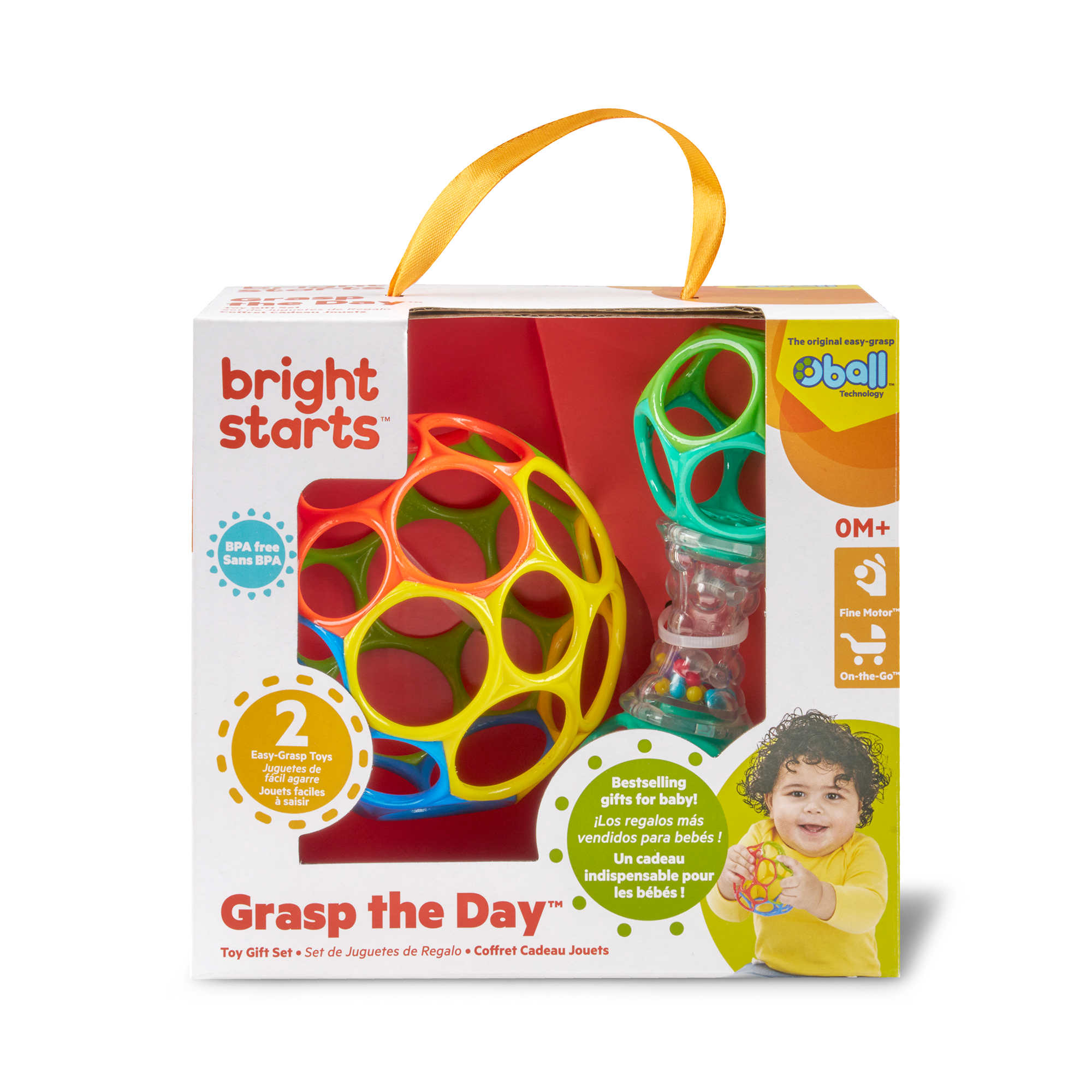 Rasseln & Greiflinge, BrightStarts, Mehrfarbig – Produktansicht