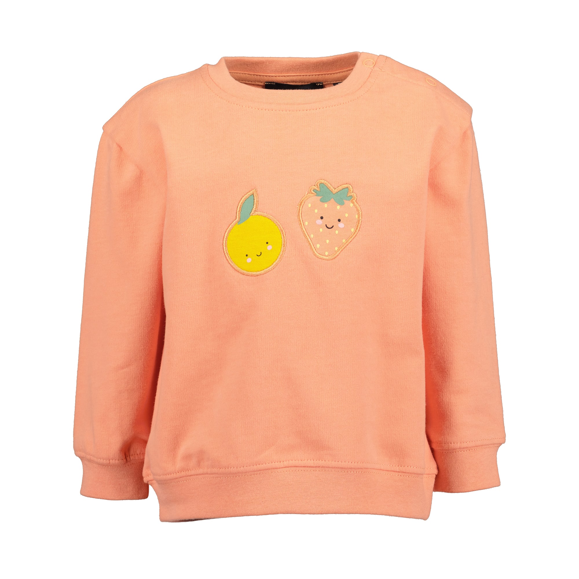 Pullover & Sweatshirts, blue seven, Orange – Besonderheit: aus 100% Baumwolle