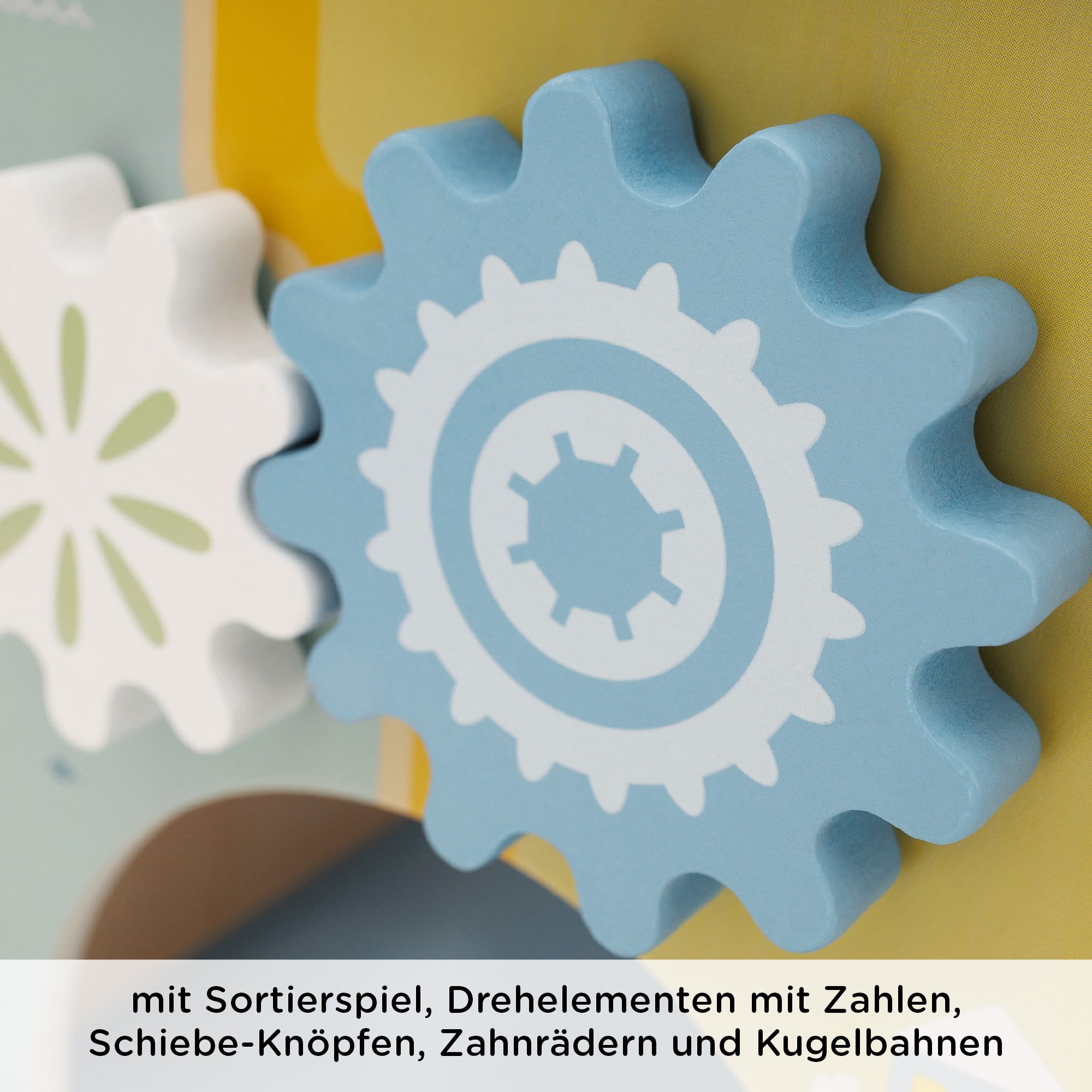 Motorikwürfel, LITTLE ONE, Mehrfarbig – Produktansicht