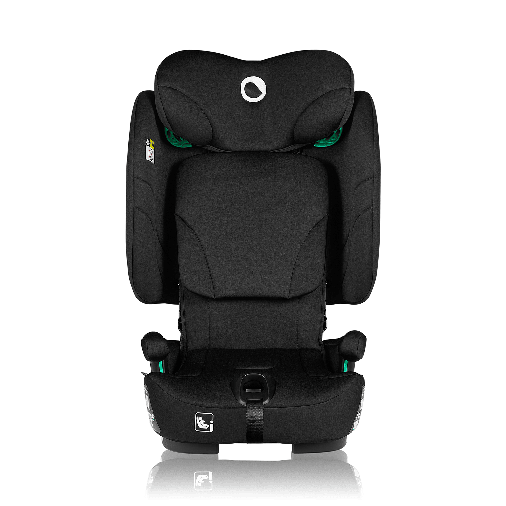 Kindersitze 9-36 kg, Gruppe 1/2/3, lionelo, Schwarz – Produktansicht