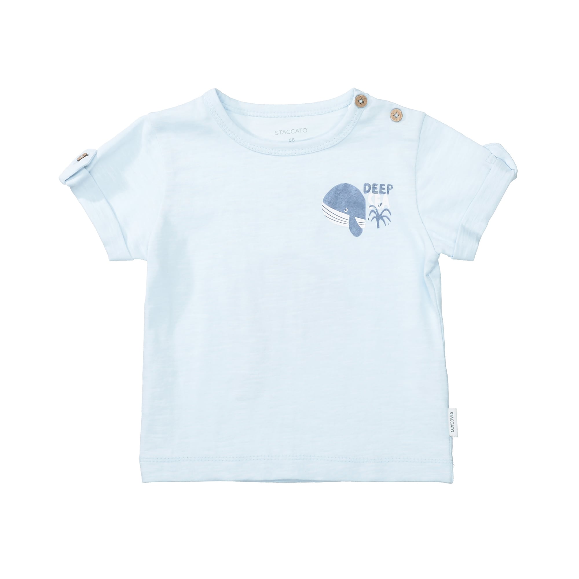 Kurzarmshirts, STACCATO, Blau – Produktansicht