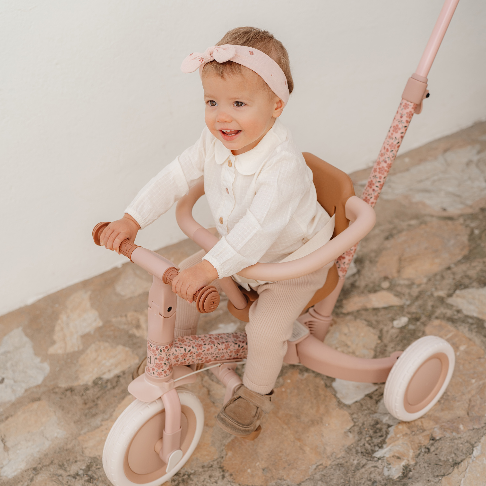 Dreiräder, LITTLE DUTCH, Pink – Produktansicht